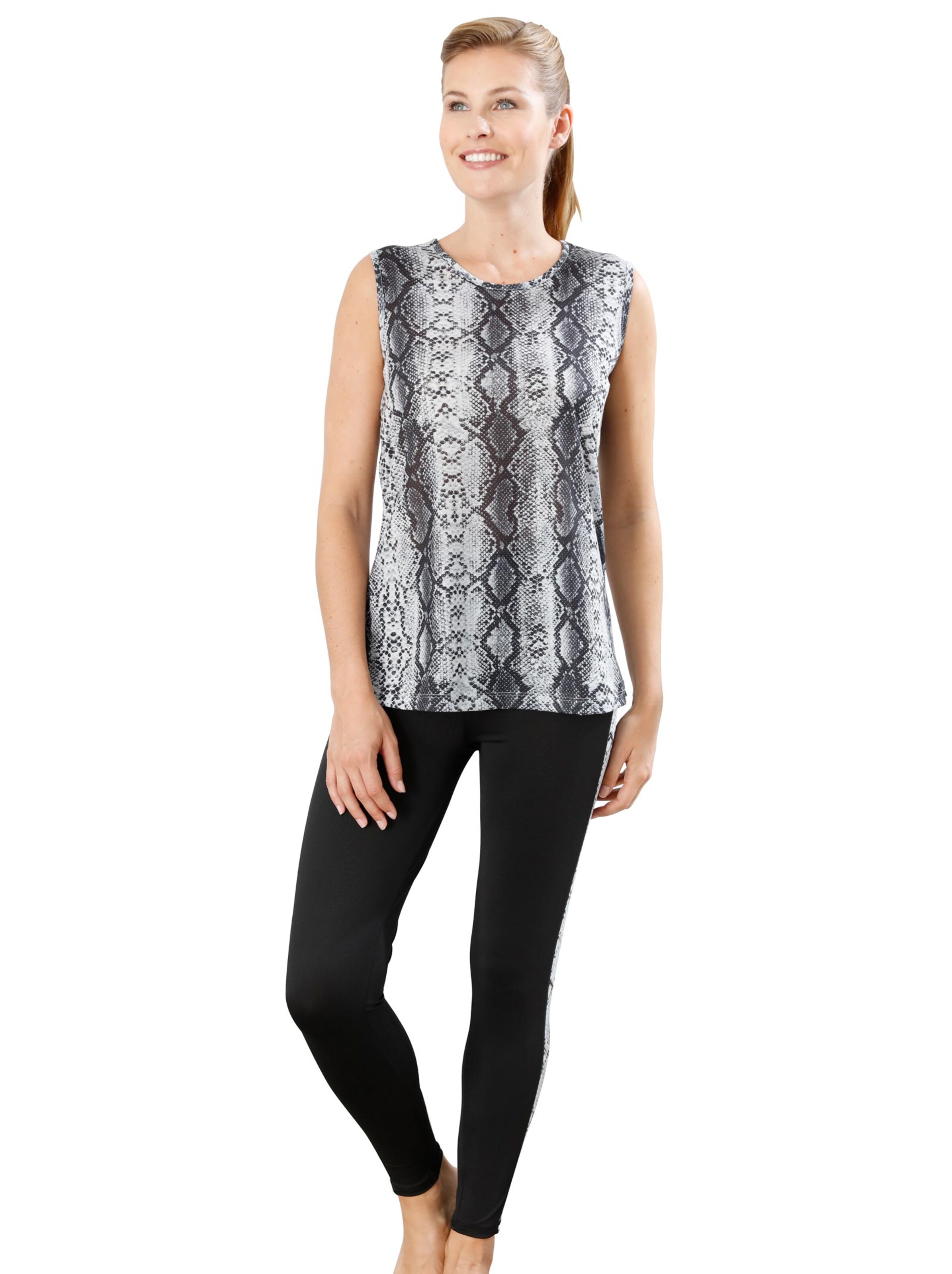 Longtop - weiß-bedruckt