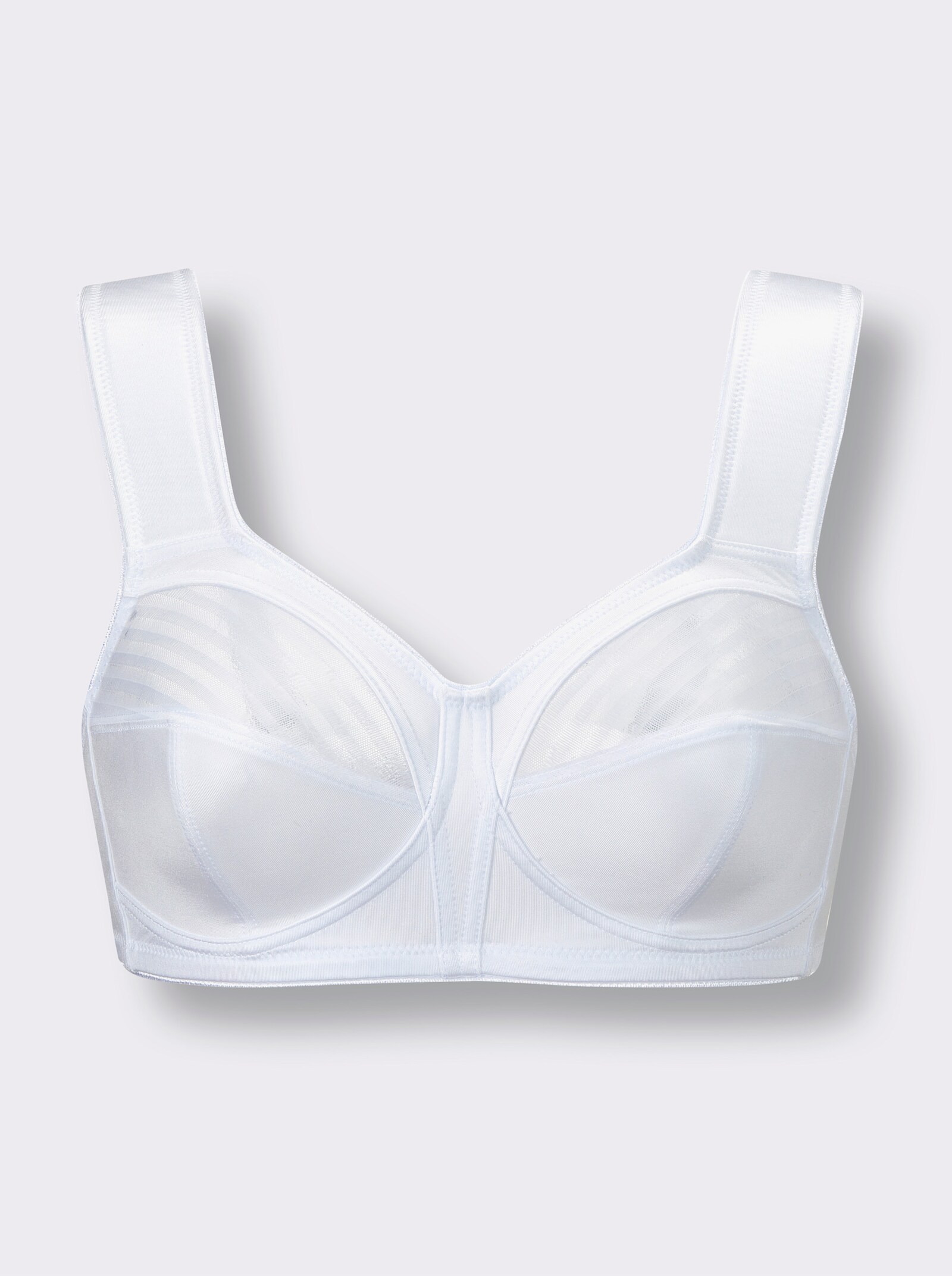 wäschepur Sport-BH ohne Bügel - weiß