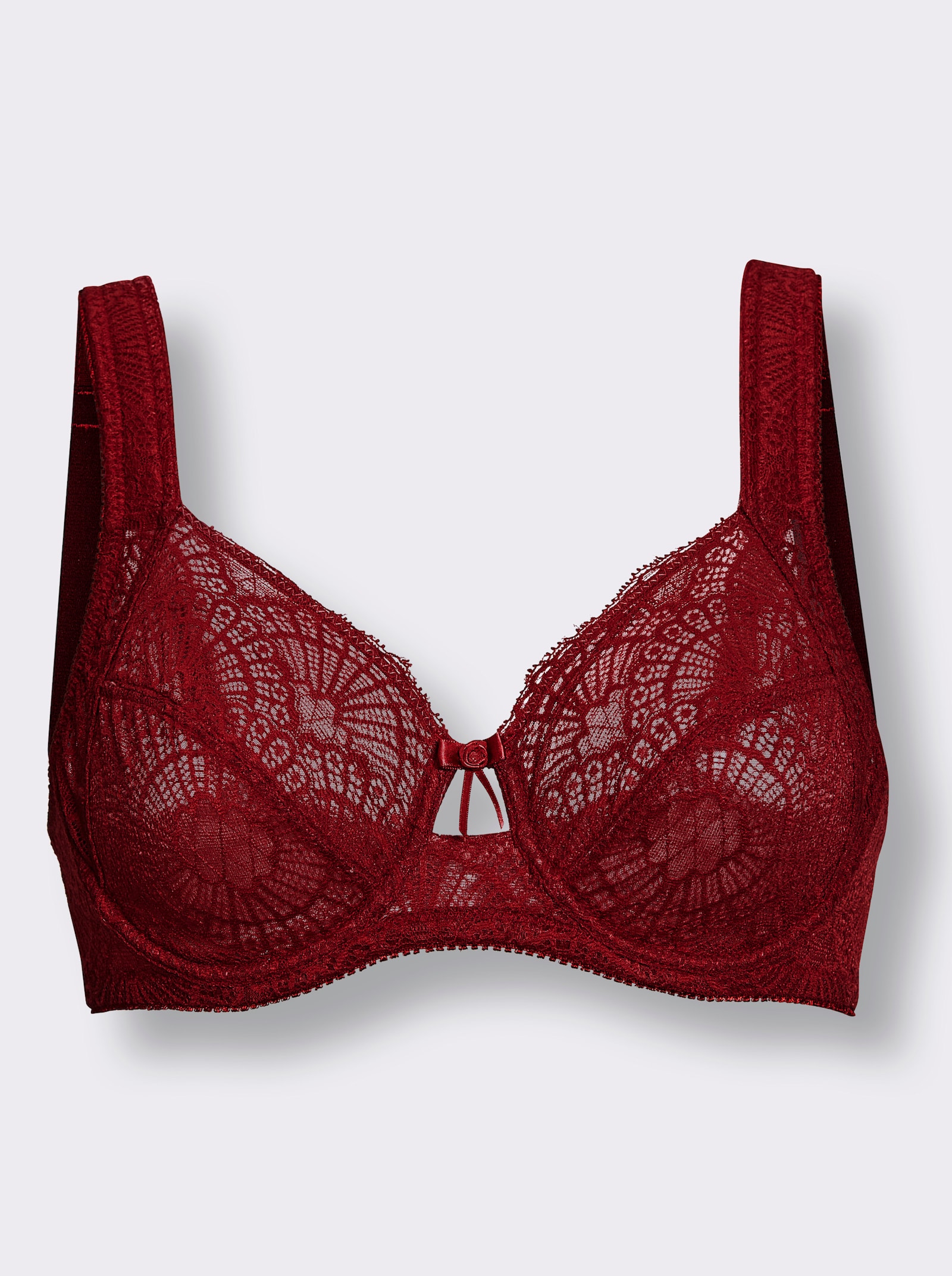 wäschepur Entlastungs-BH mit Bügel - kirsche