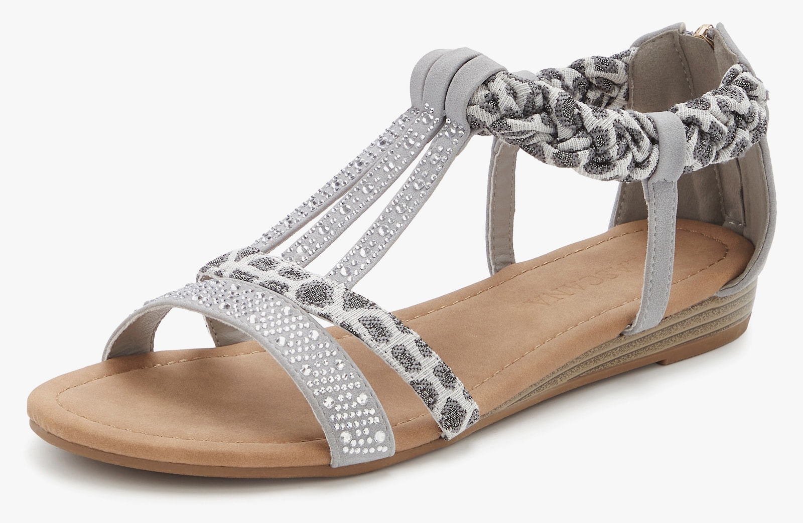 LASCANA Sandale - grau