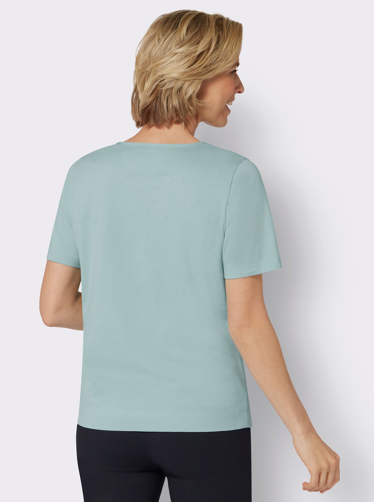 Shirt met korte mouwen - mint