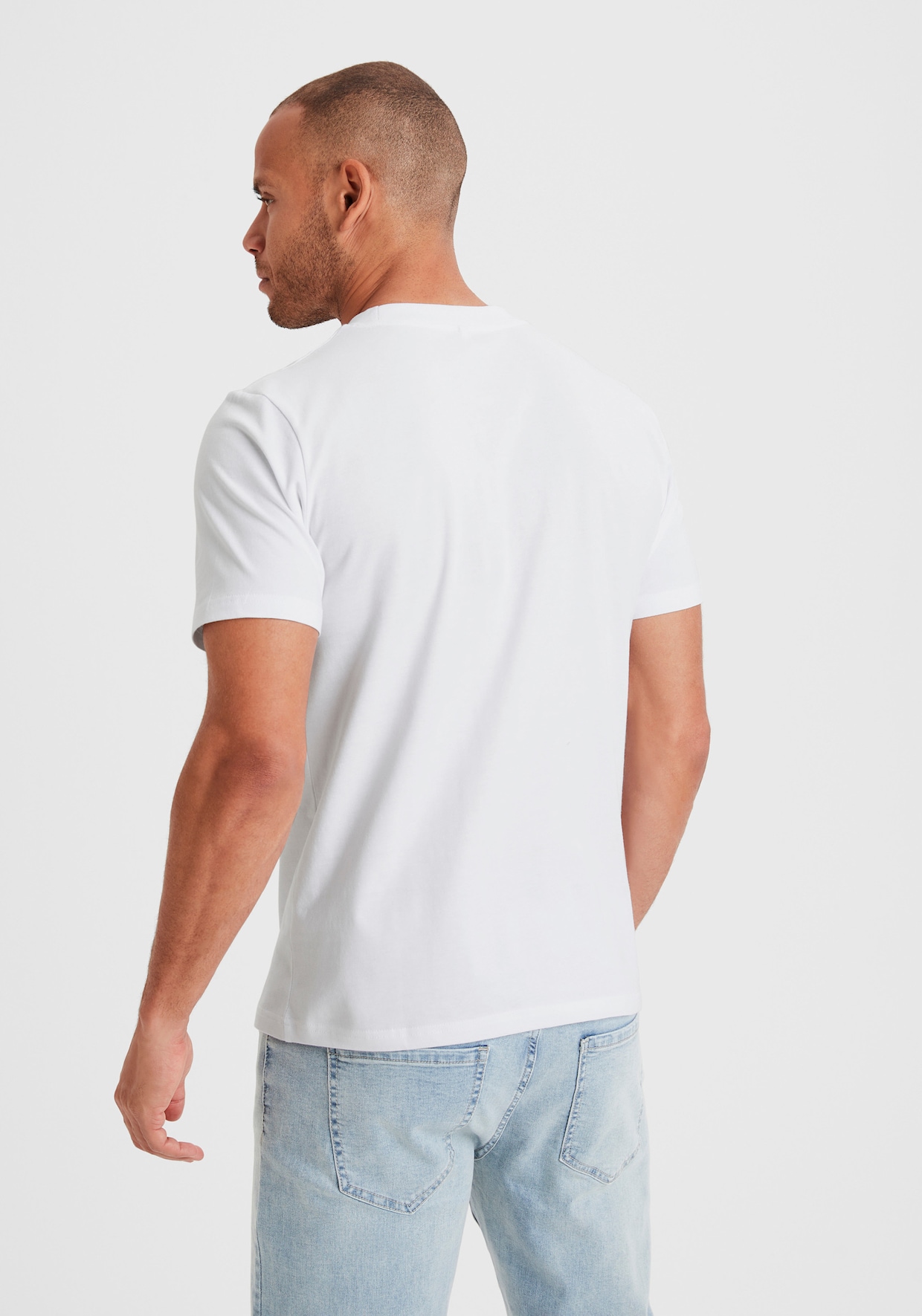 KangaROOS T-shirt - blauw/wit