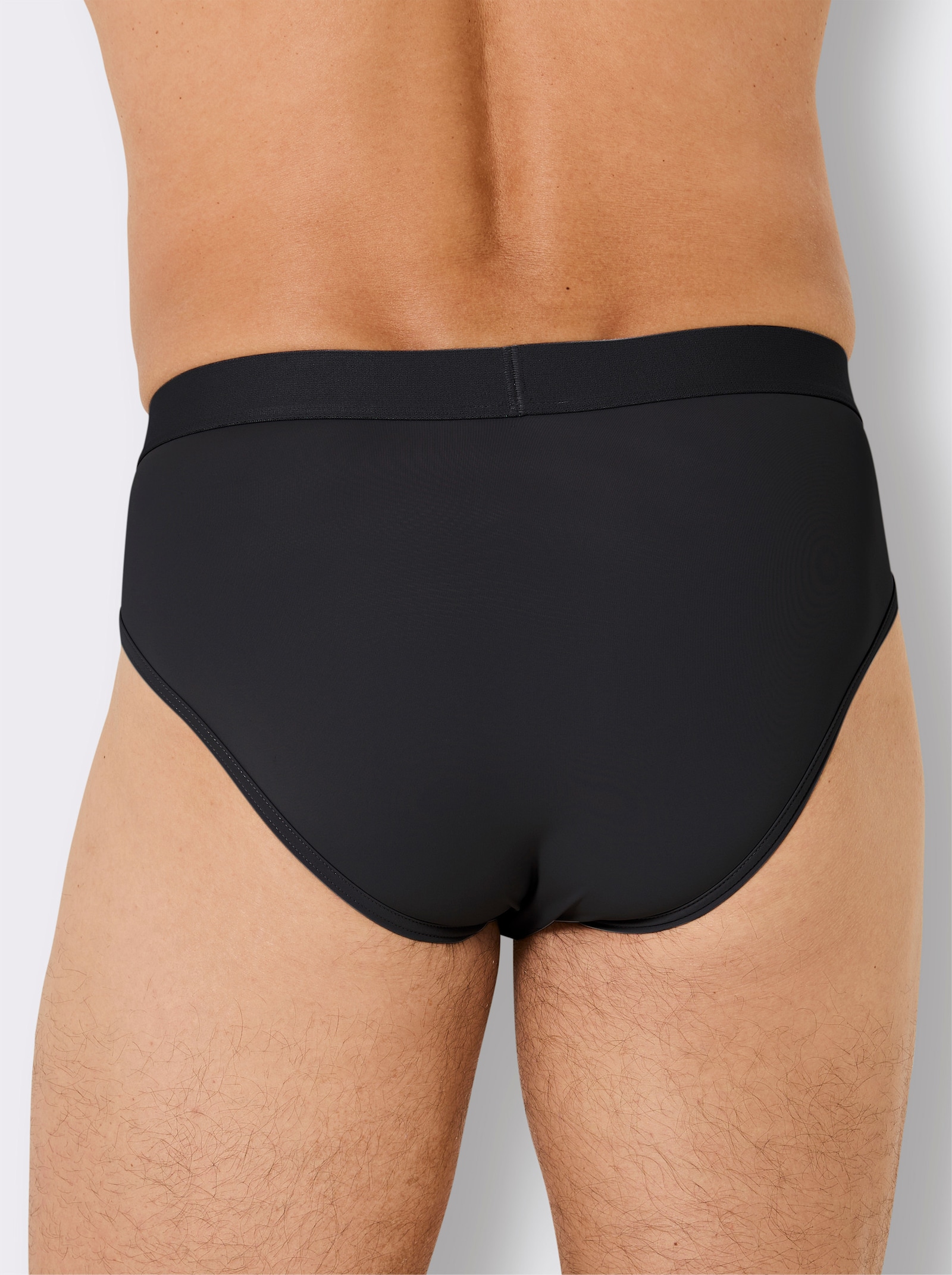 wäschepur men Slip - schwarz