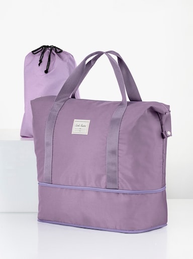 2tlg. Weekender Set - flieder