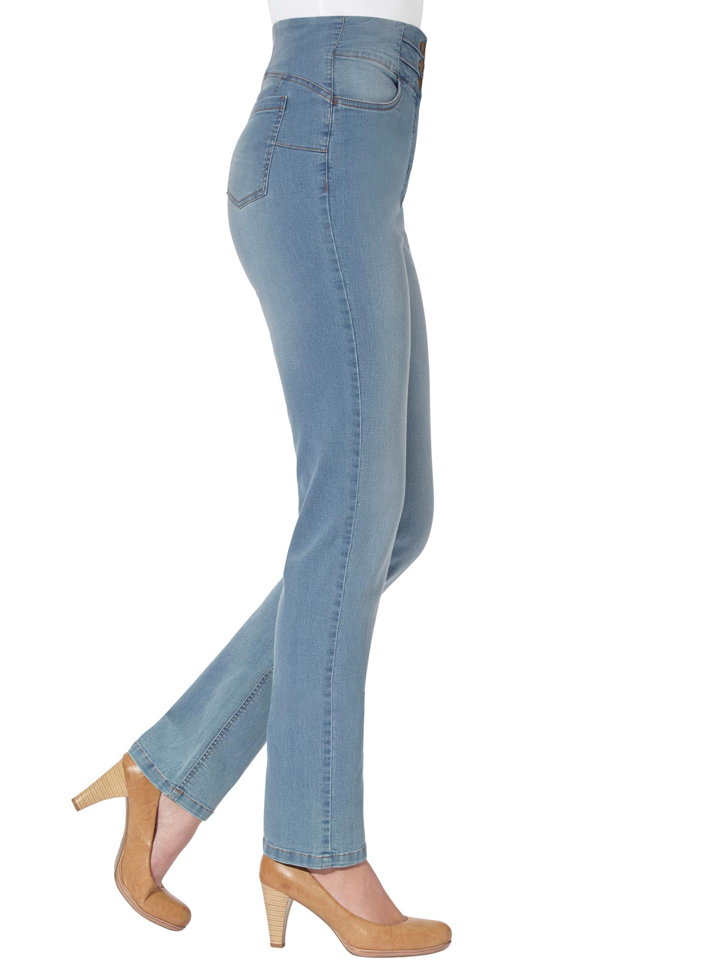 Jeans - blue-bleached