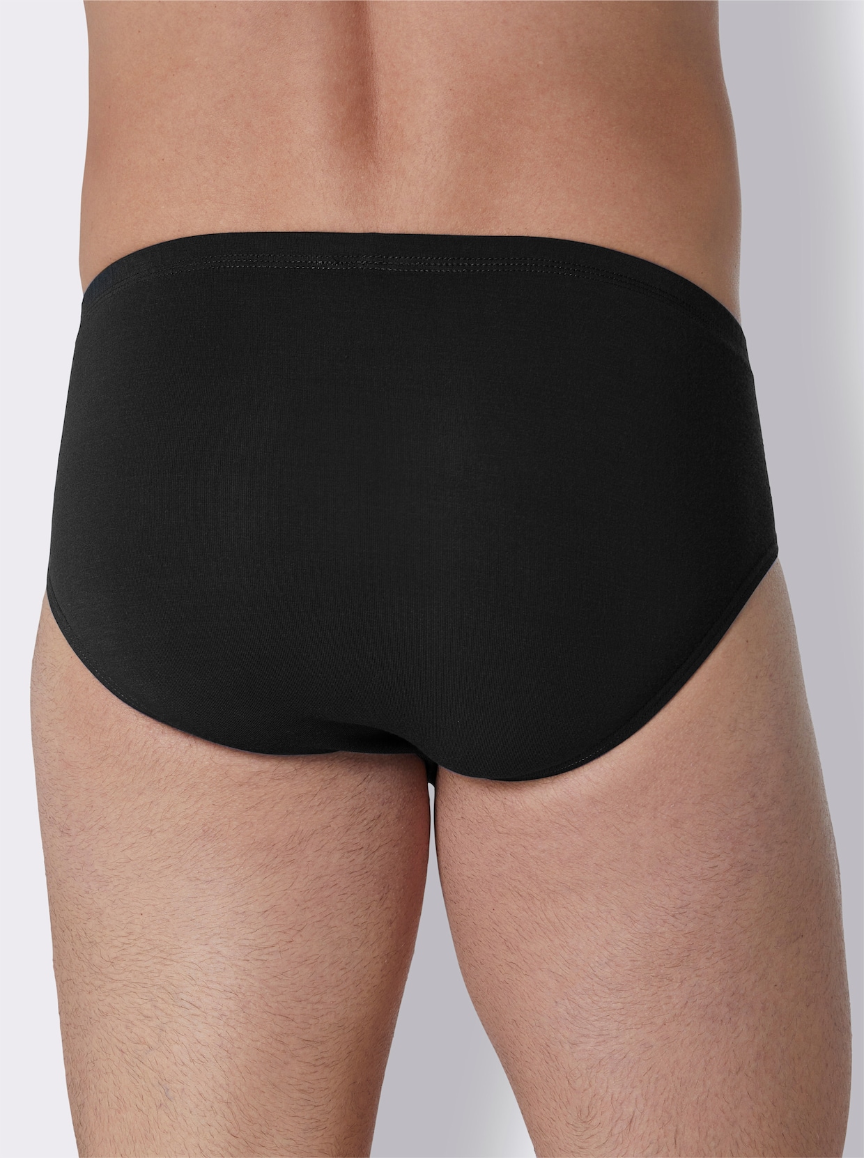 wäschepur men Slip - zwart/aqua