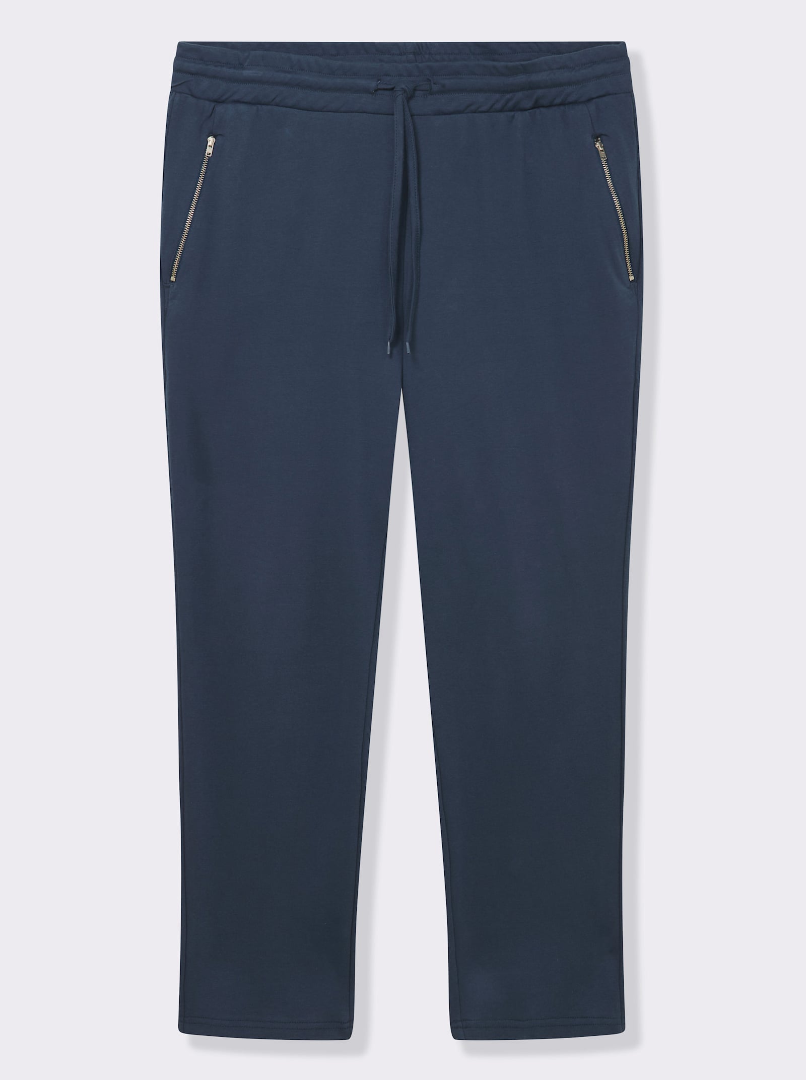 Jerseyhose mit Bindeband - dunkelblau