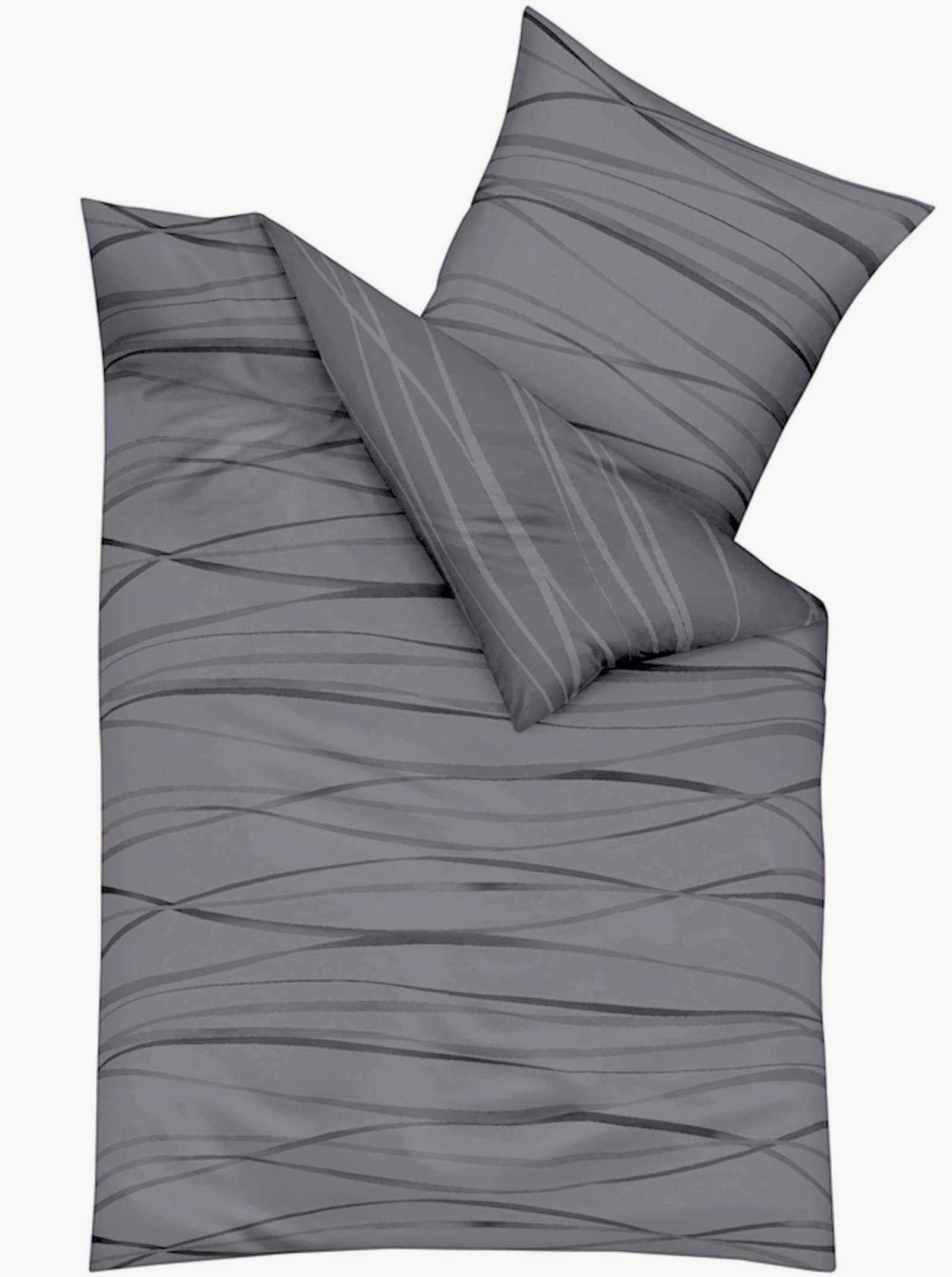 Kaeppel Bedtextiel - grijs/antraciet