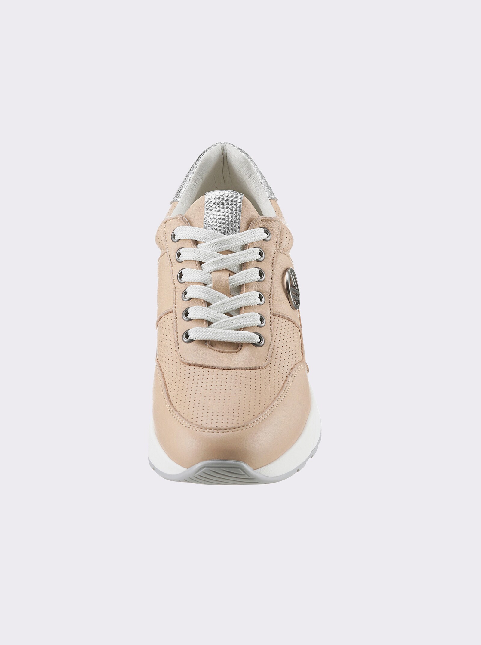 heine Sneaker - nude-silberfarben