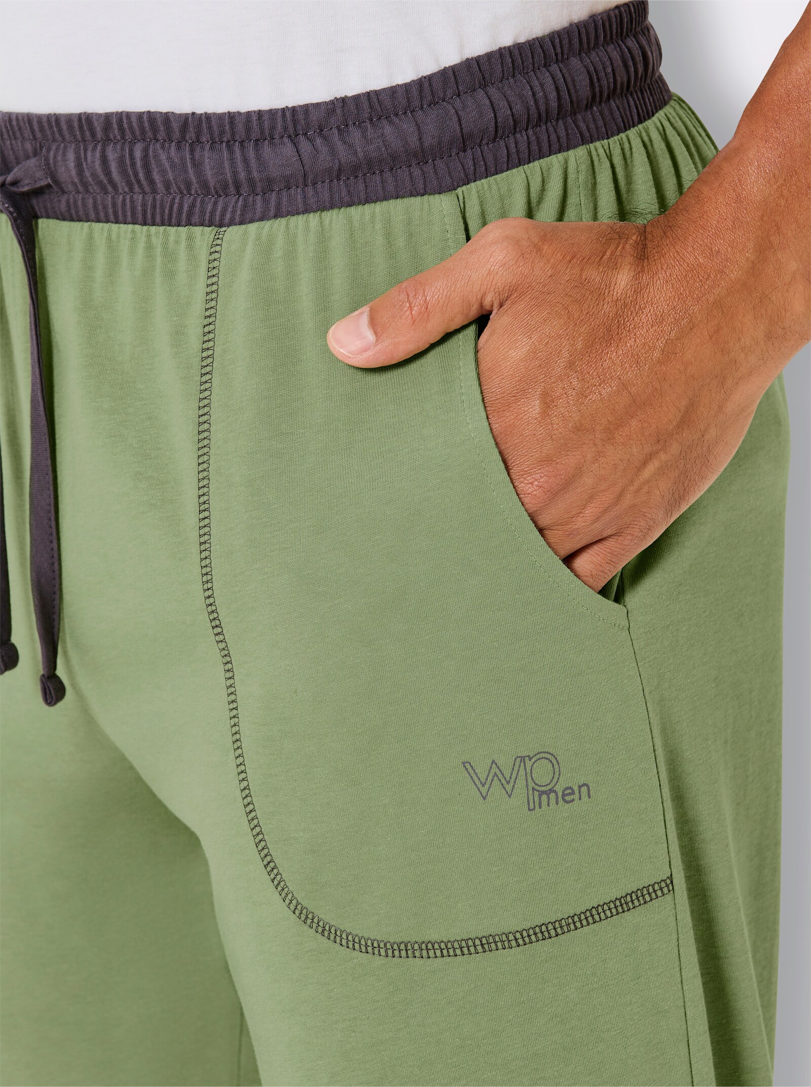 wäschepur men Hose lang - eucalyptus