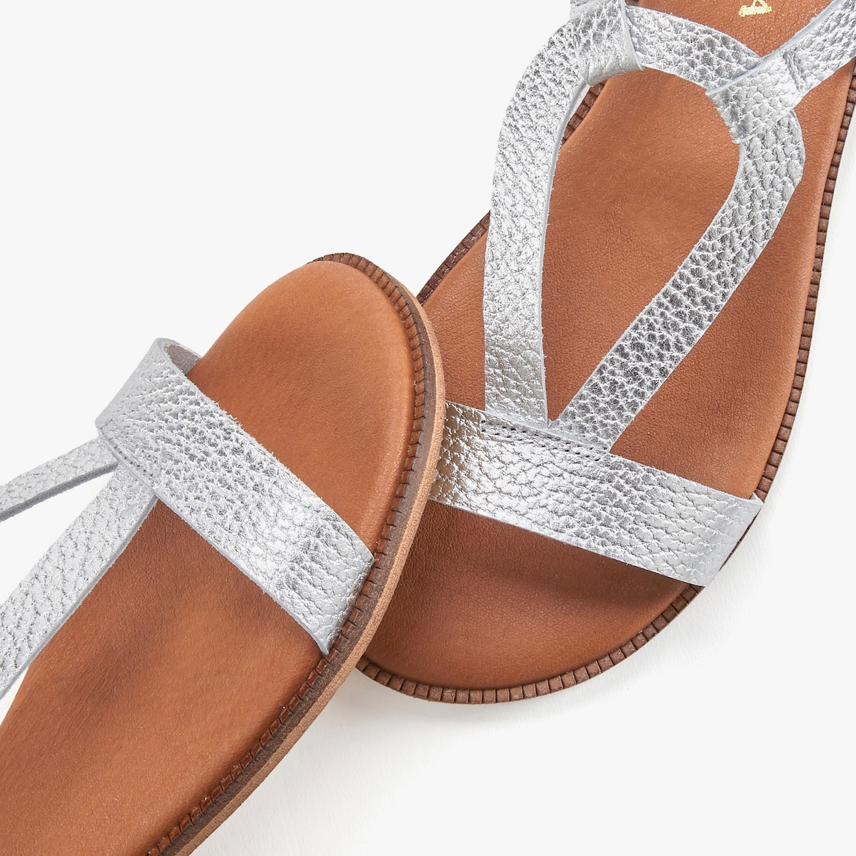 LASCANA sandalen - Zilverkleur