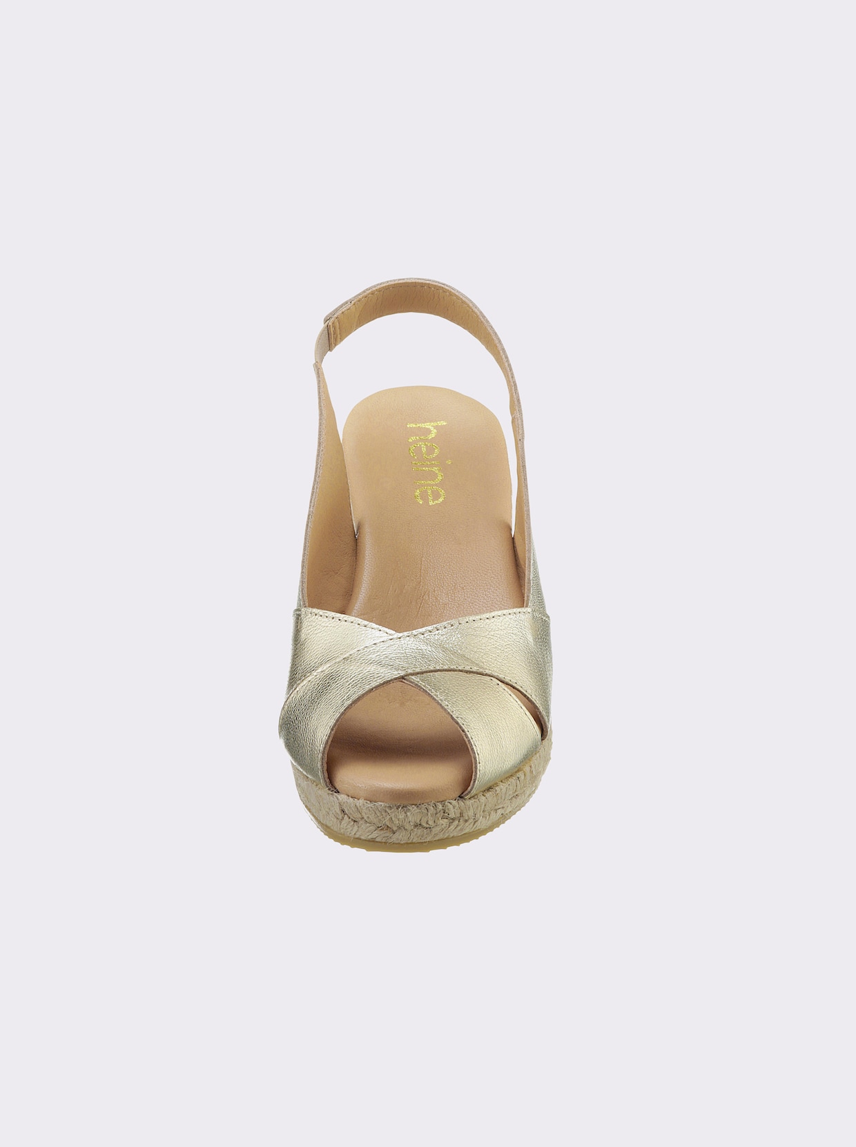 heine sandaaltjes - goudkleur