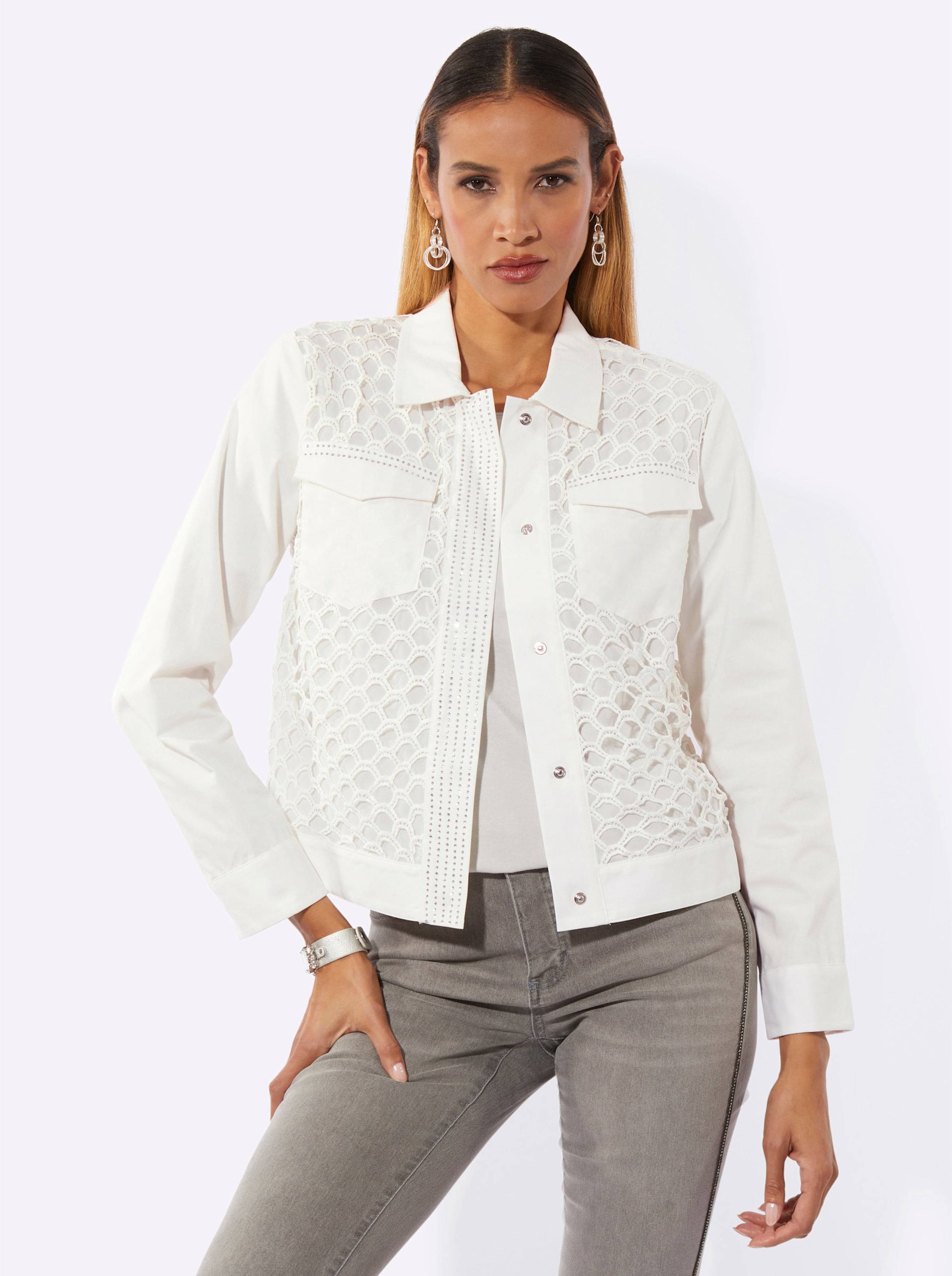 Spitzenblazer
