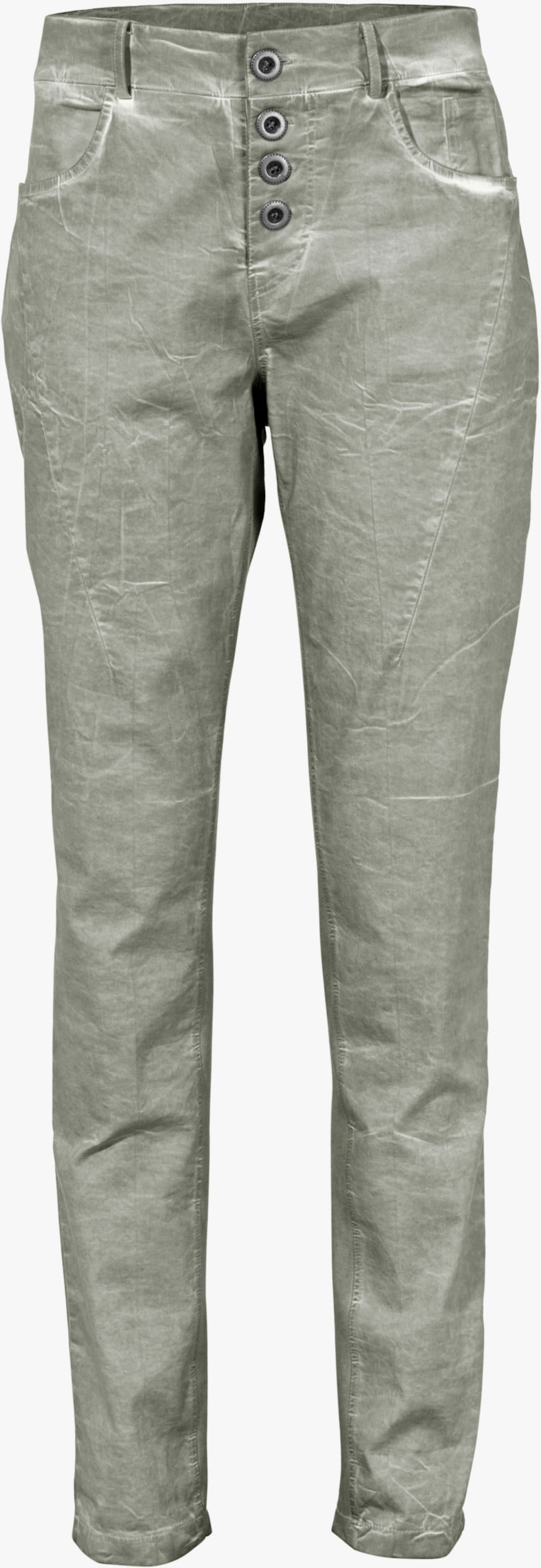 heine Pantalon carotte en jersey - sauge