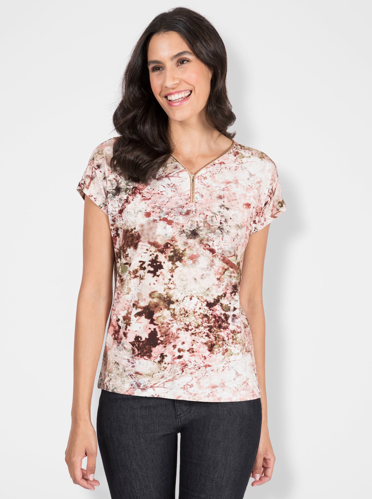 Print-Shirt - puder-bedruckt
