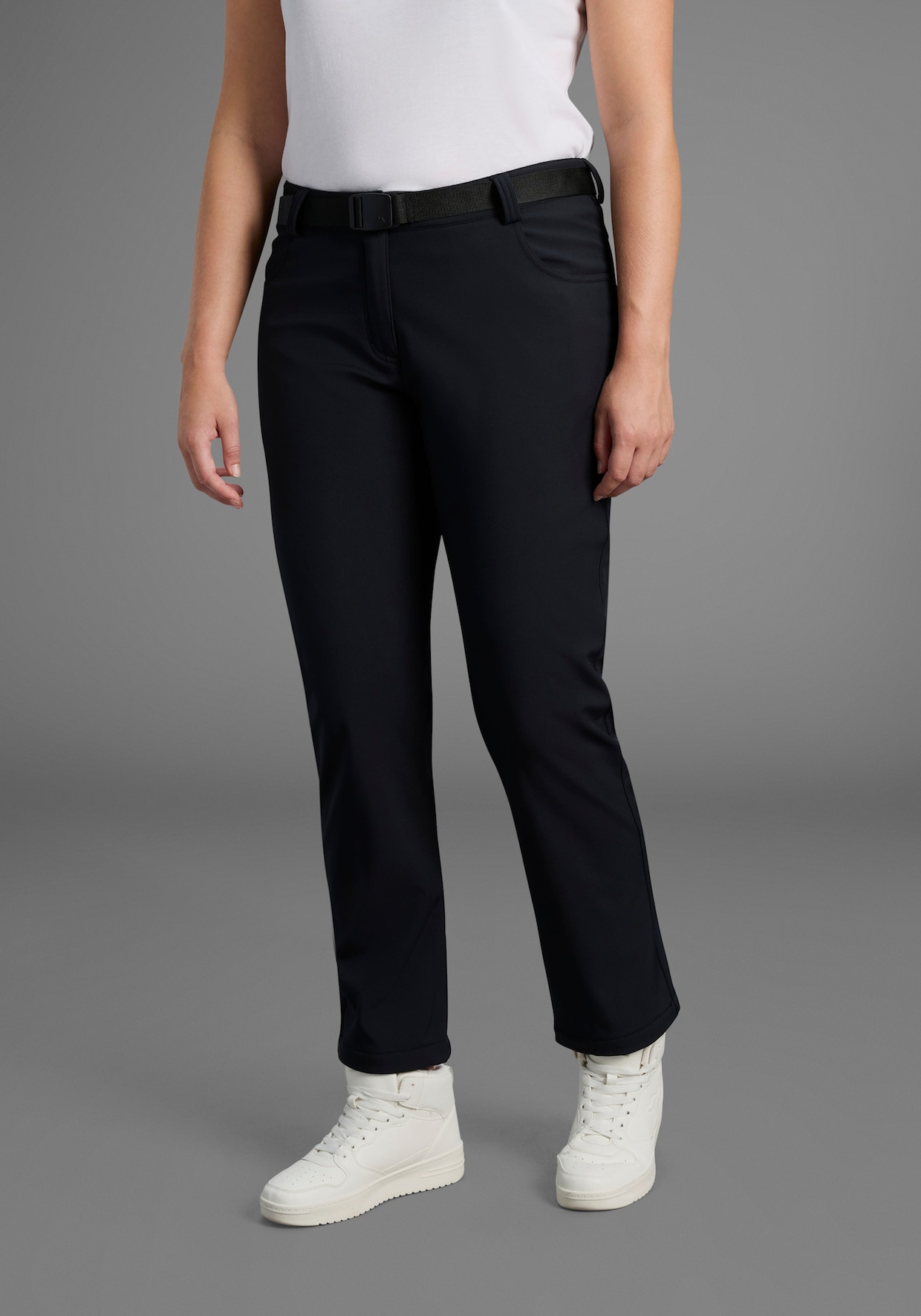 Softshellhose - black