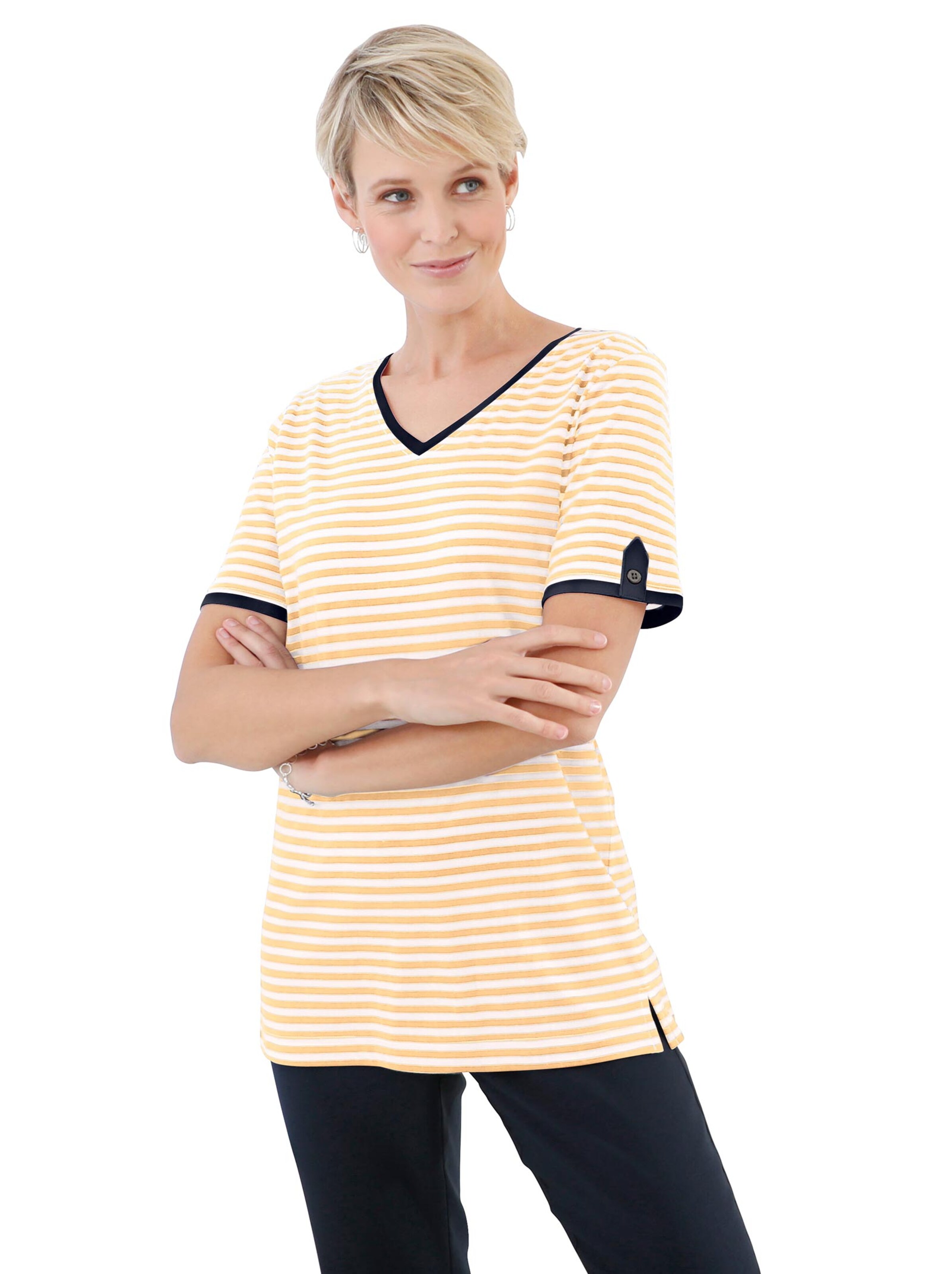 Shirt - gelb-geringelt