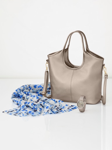 3tlg Accessoire Set - goldfarben
