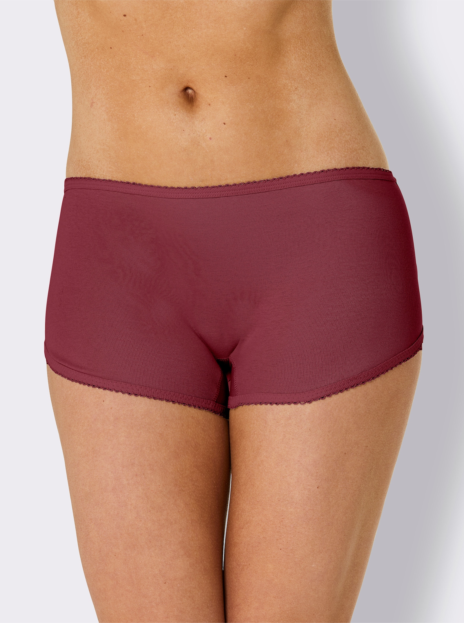 Hipster - steingrau + sand + bordeaux