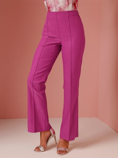 CREATION L PREMIUM Stoffhose - magenta