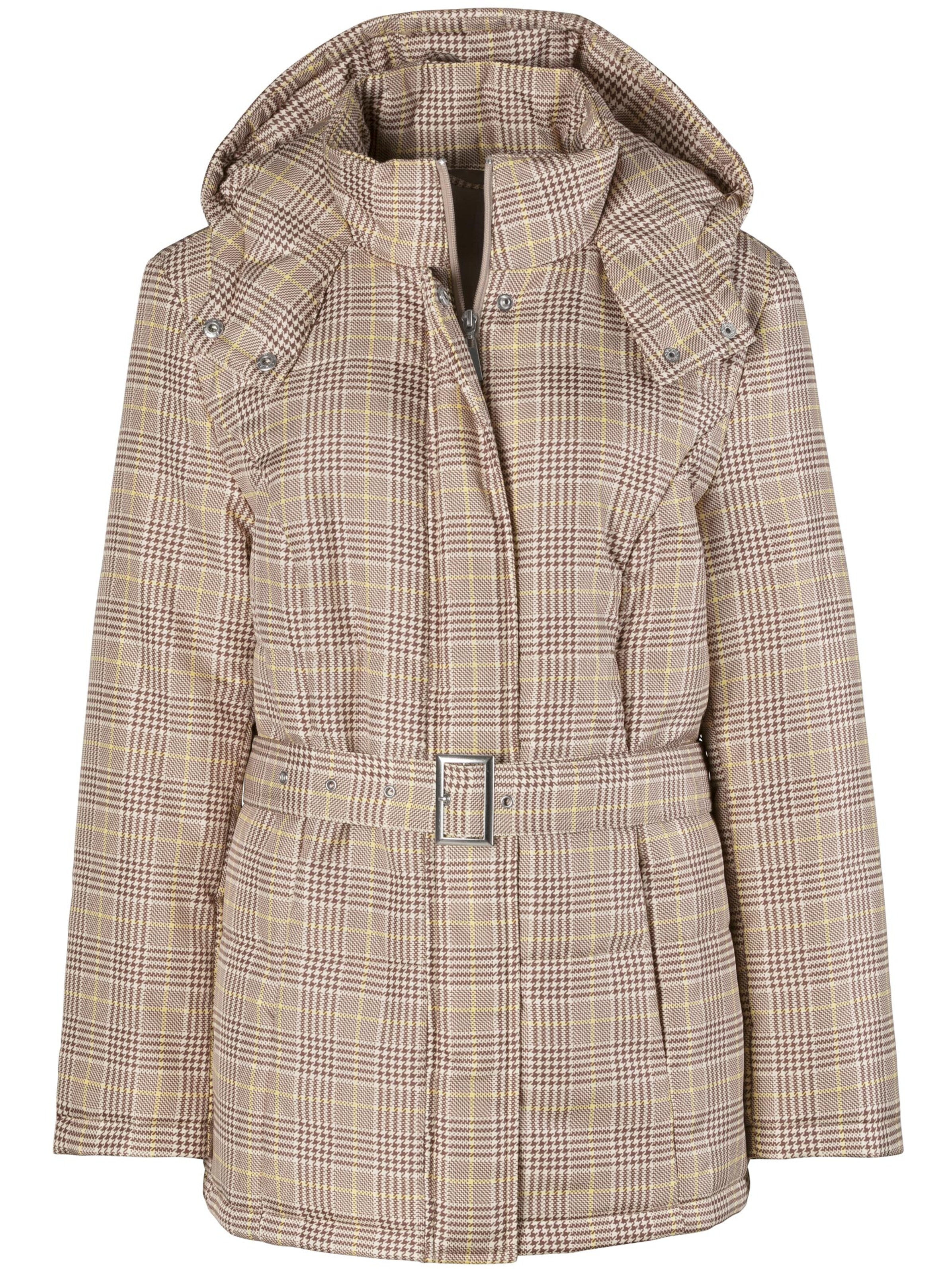 Jacke - braun-kariert