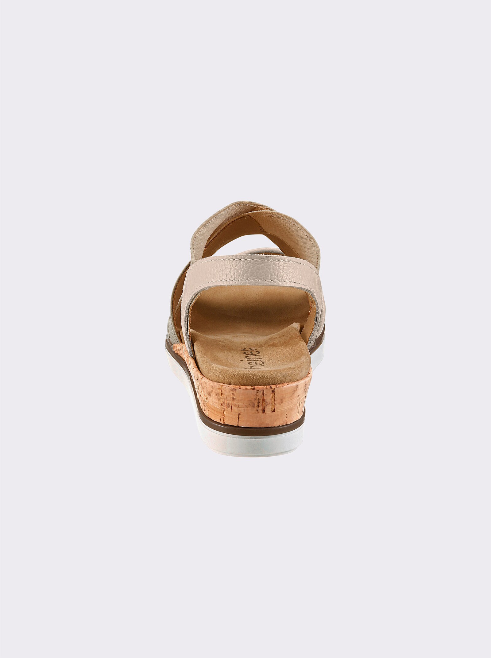 heine Keilsandalette - beige