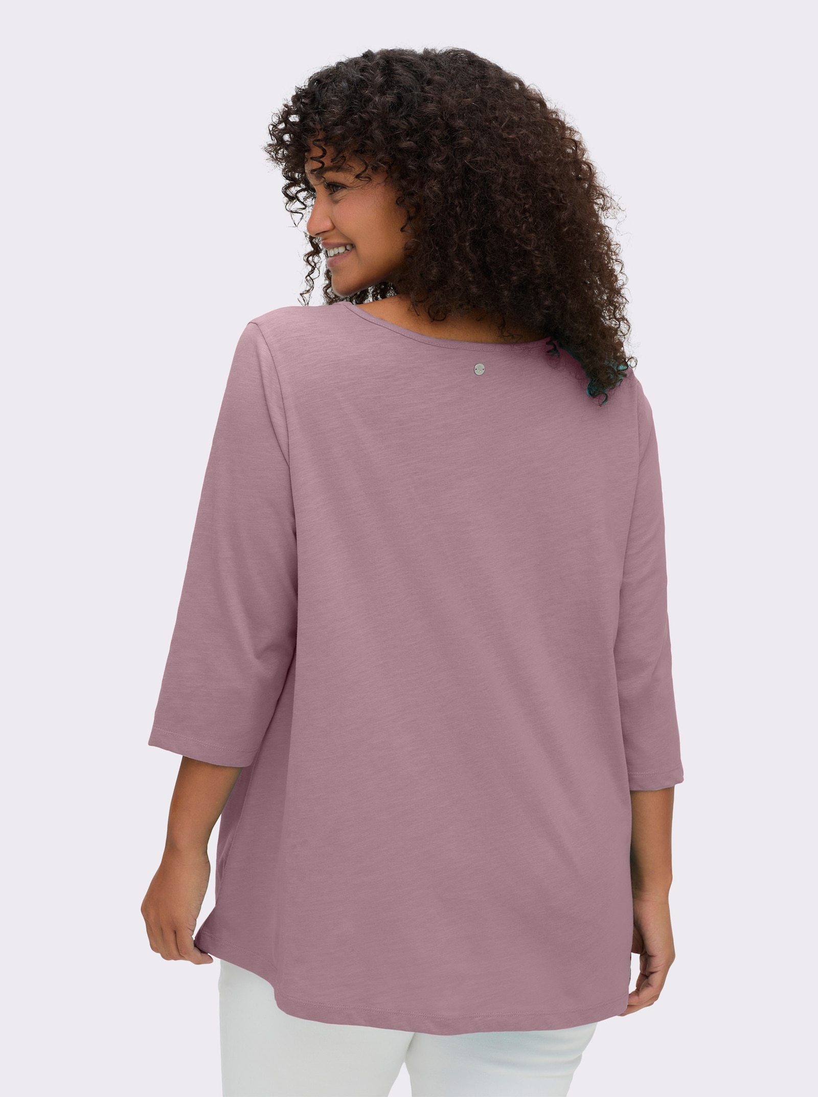 sheego 3/4-Arm-Shirt - malve