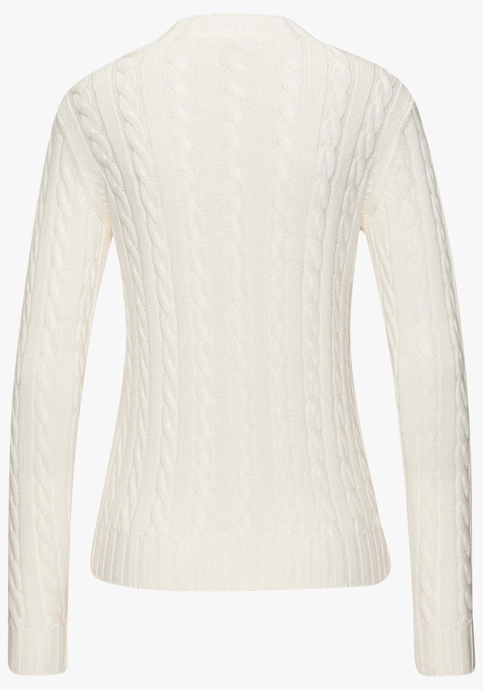 LASCANA V-Ausschnitt-Pullover - creme