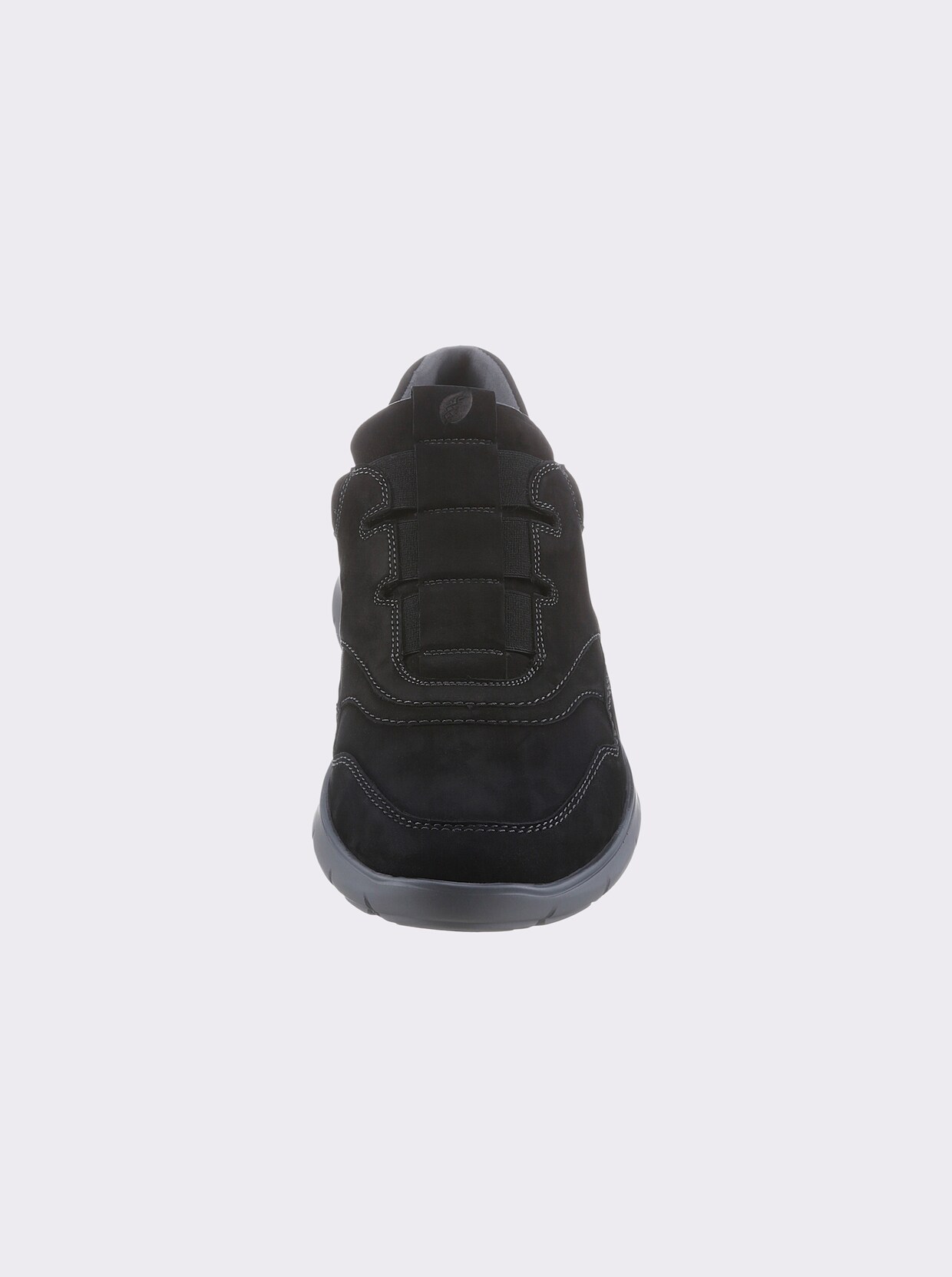 Waldläufer Slipper - schwarz