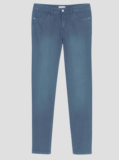 5-Pocket-Jeans mit lässig weiten Beinen - blue-bleached