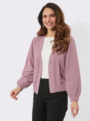 Cardigan - mauve