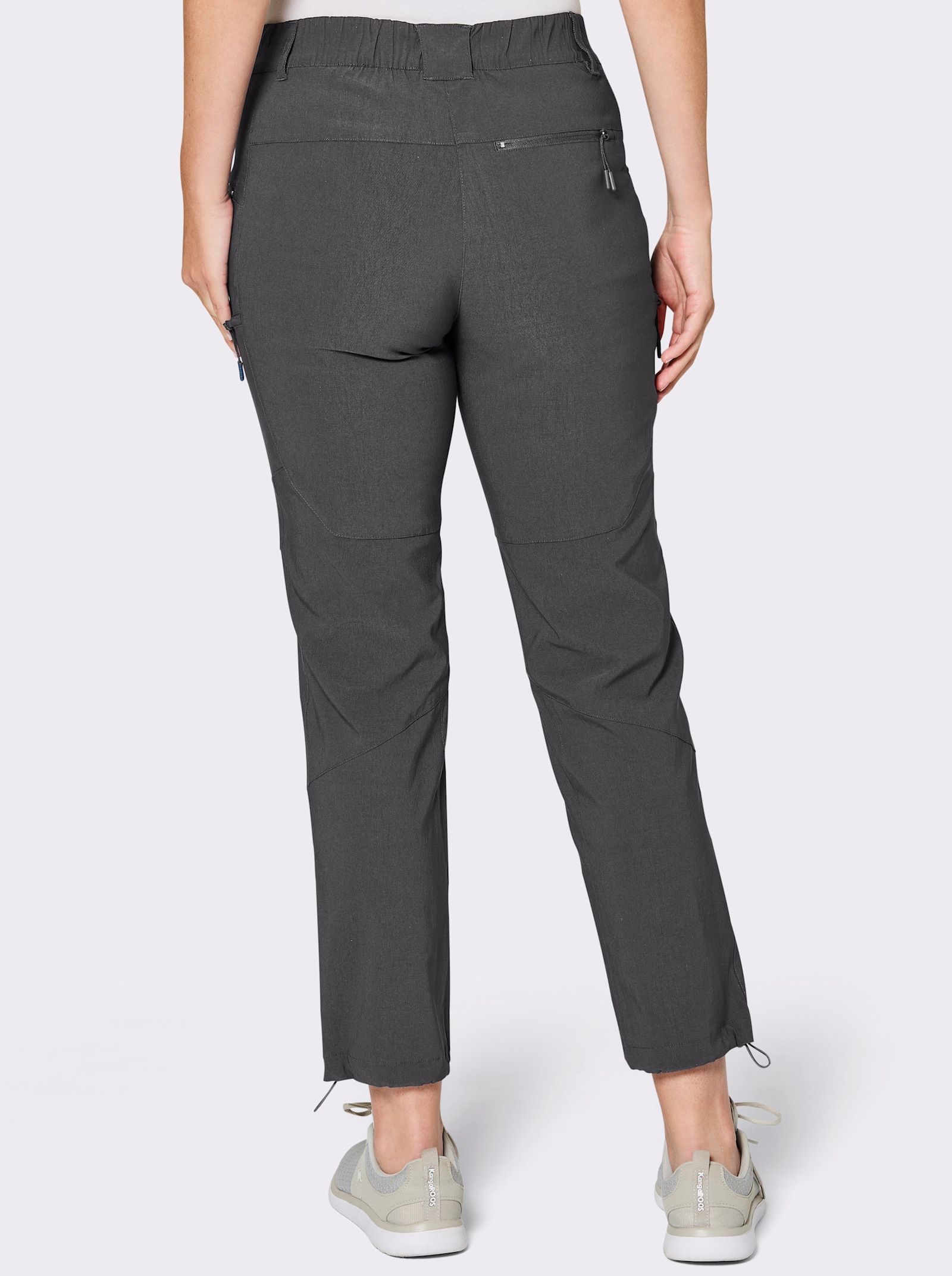 Catamaran Sports Trekkinghose mit weitenregulierbarem Saum - anthrazit