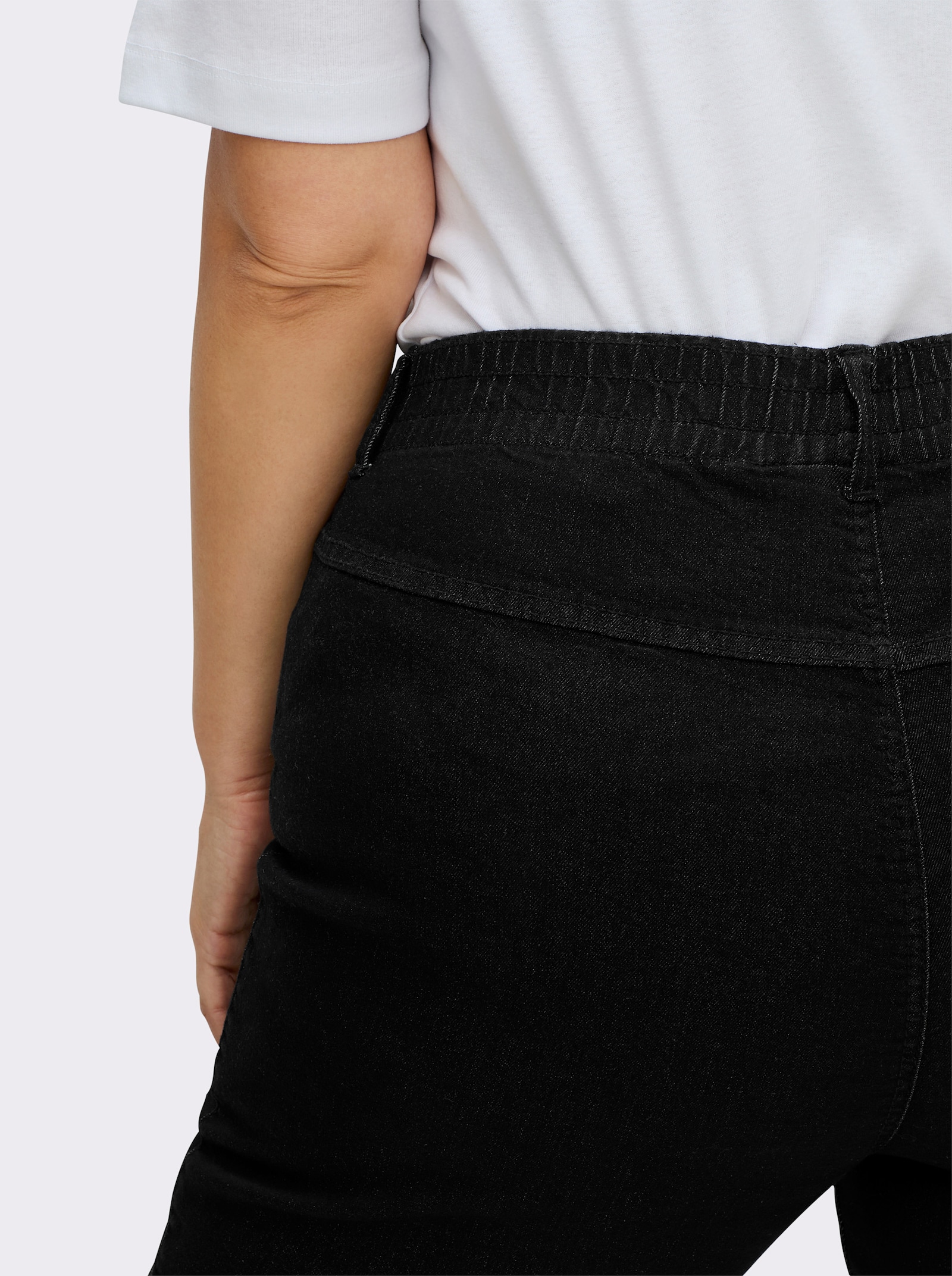 Jeans in Stretch-Qualität - grey-denim + black denim