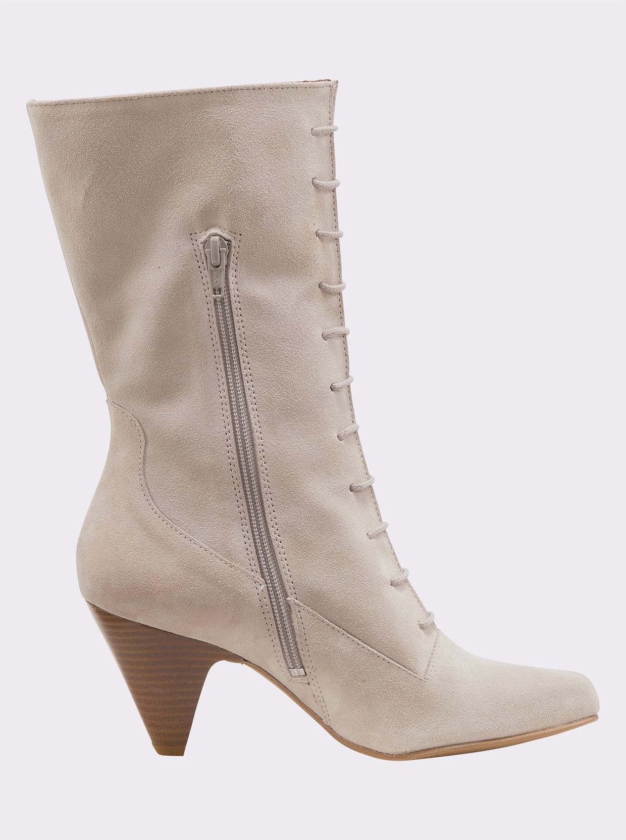 heine Schnürstiefel - beige