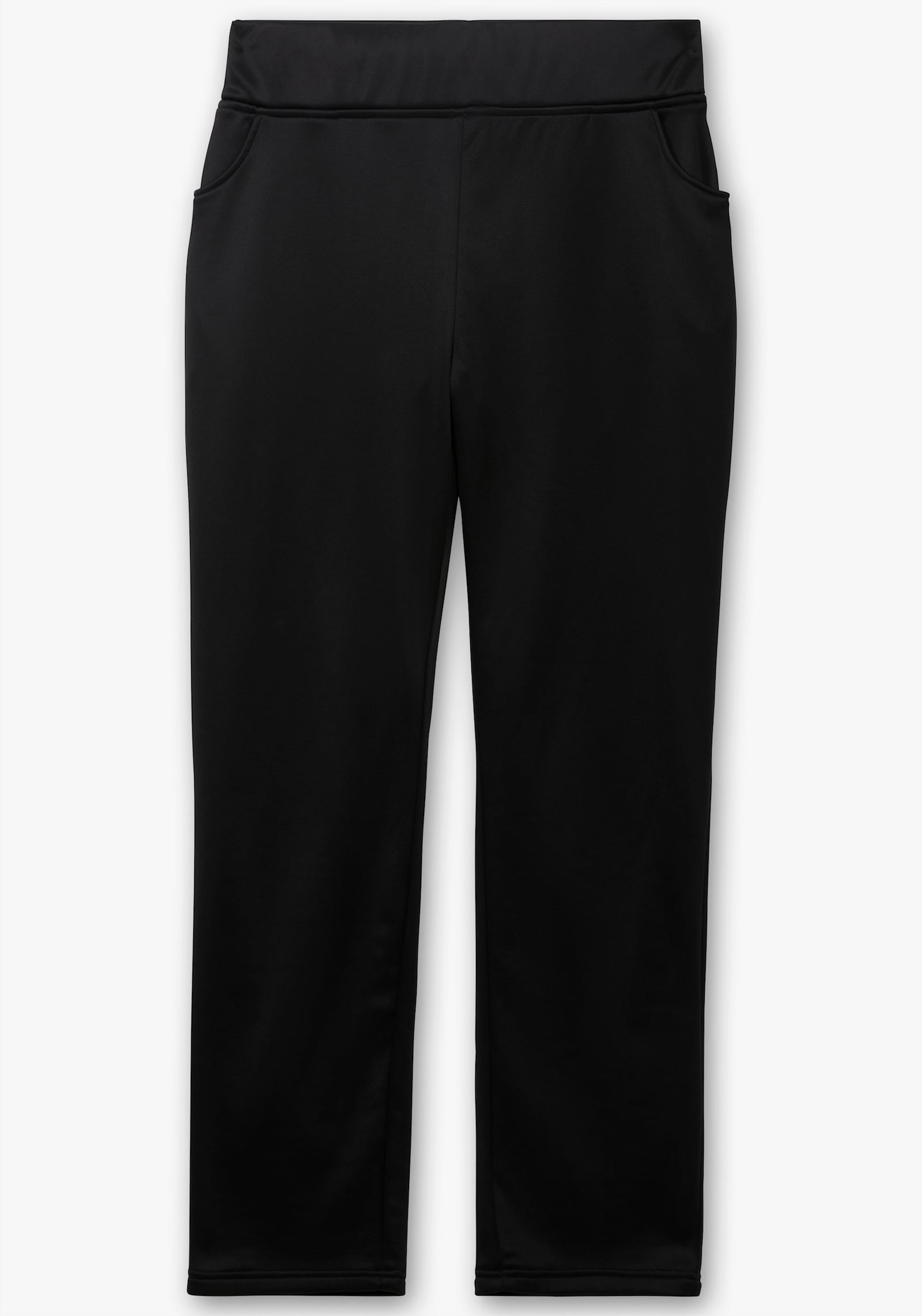 Schlupfhose mit wärmender Fleece-Innenseite - schwarz