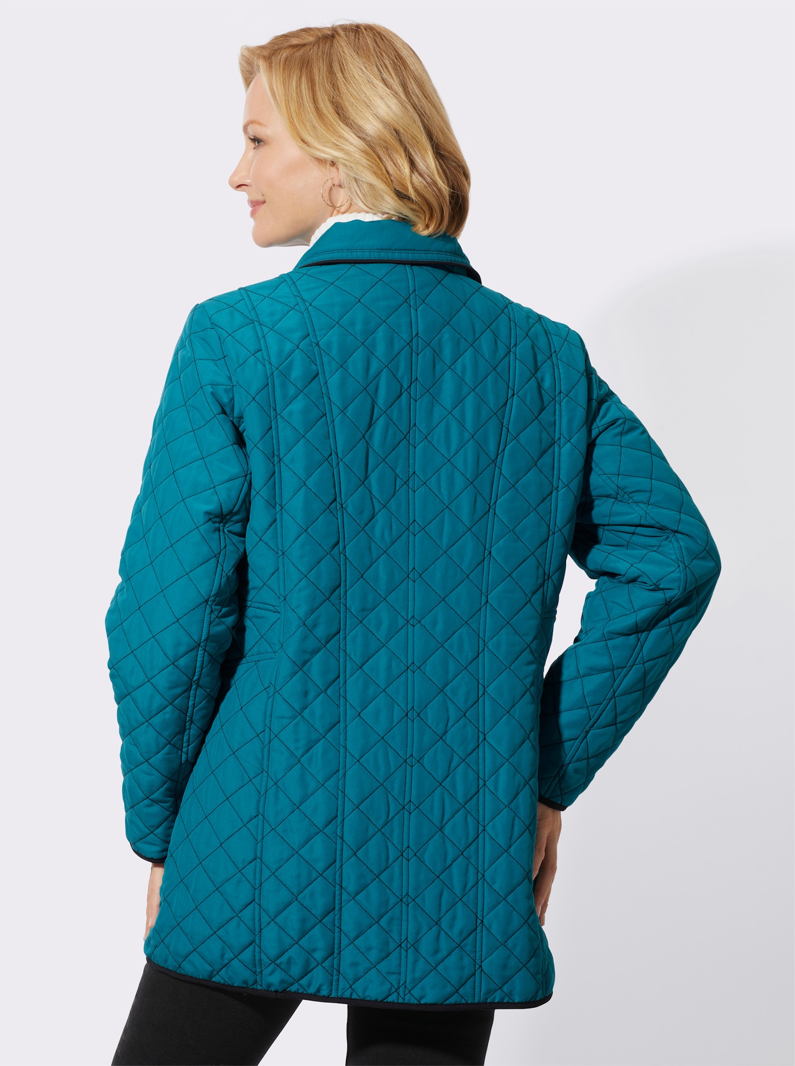 Steppjacke in Micro-Moss-Qualität - aquapetrol