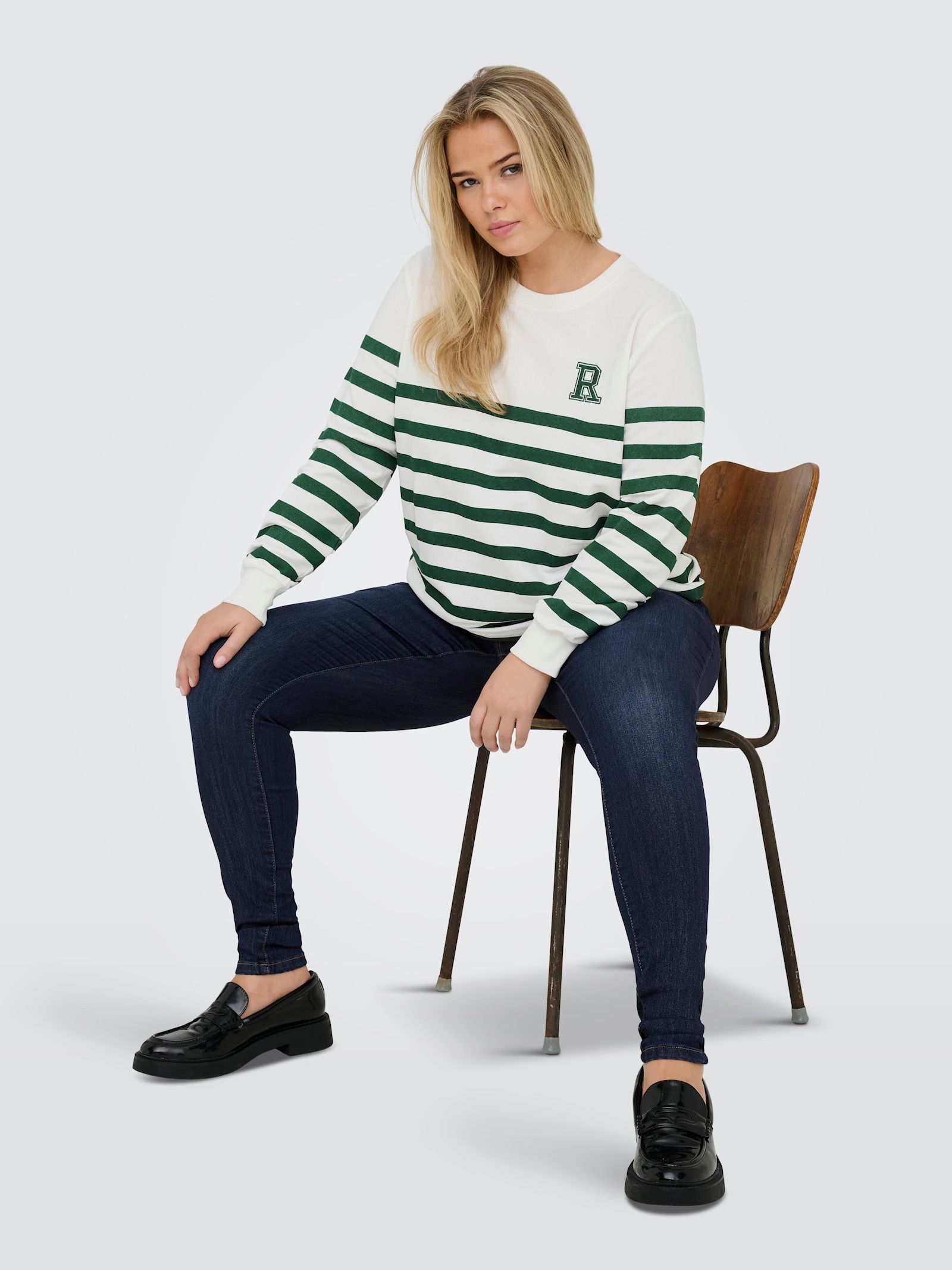 Skinny-fit-Jeans - dark blue denim