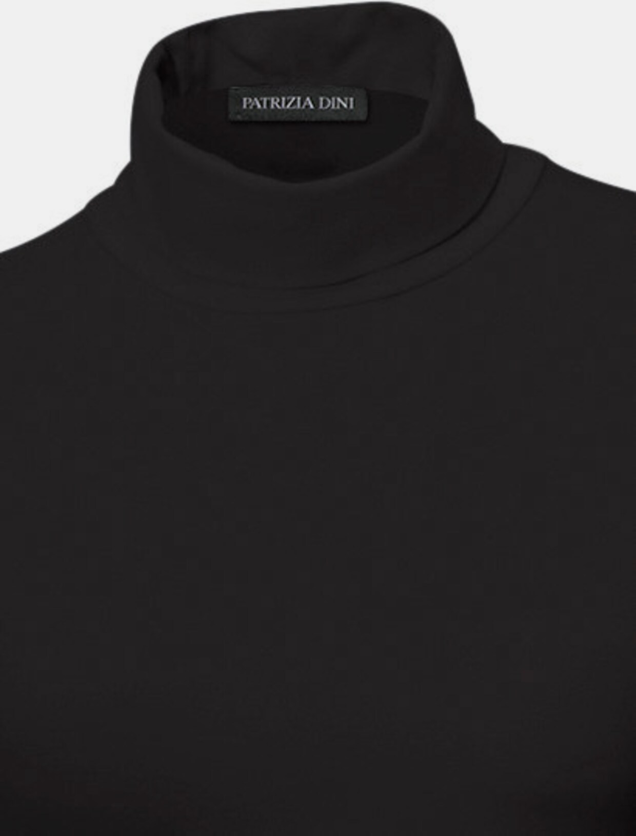 heine T-shirt col roulé - noir