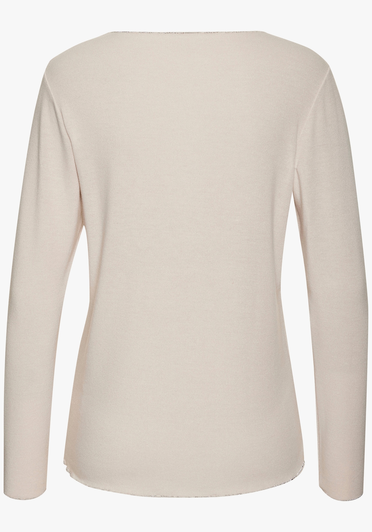 LASCANA Shirt met lange mouwen - zand