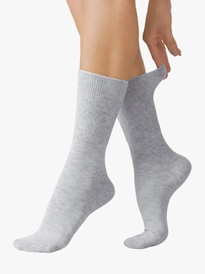 wäschepur Socken - grau