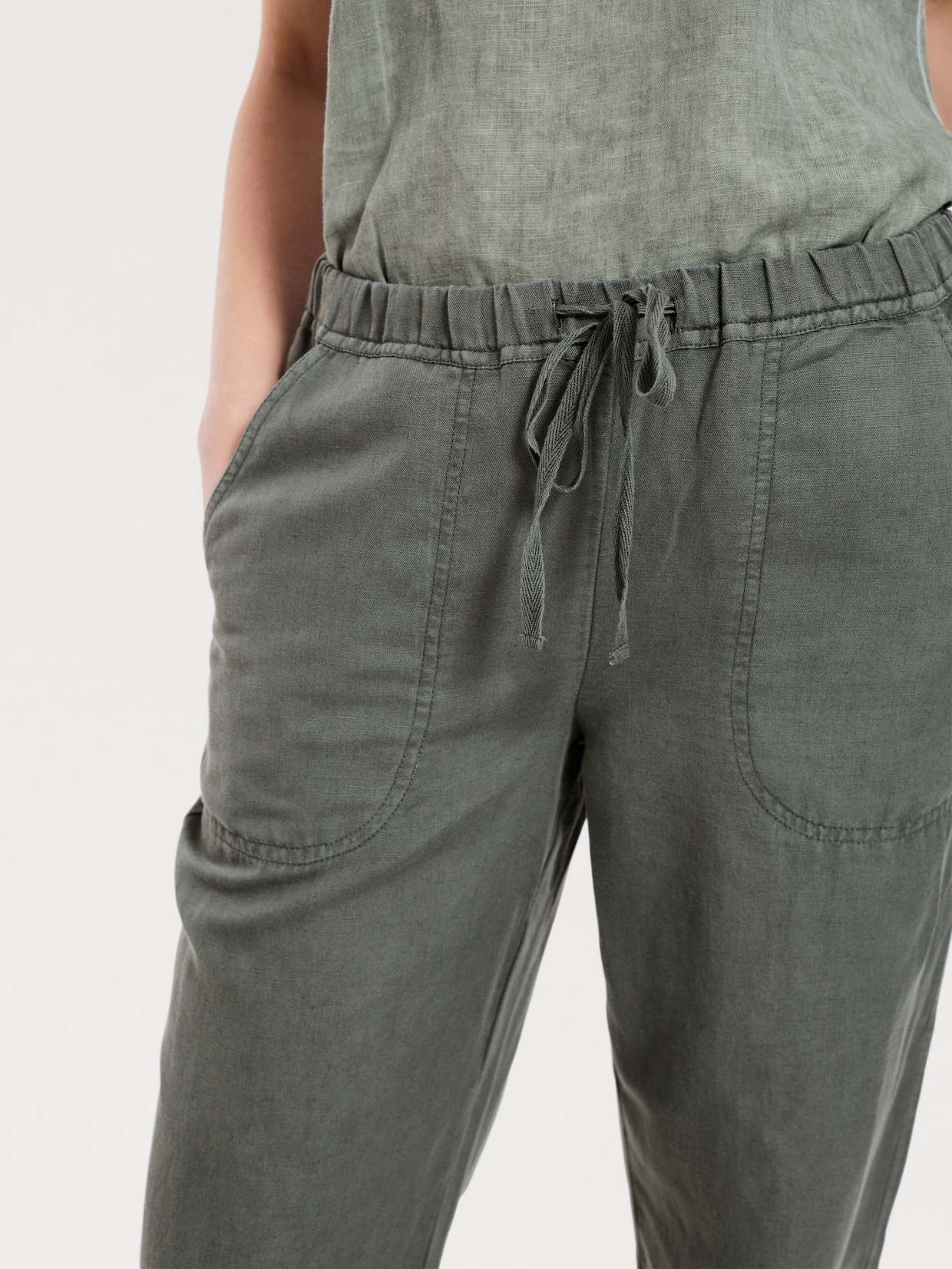 heine Pantalon - kaki