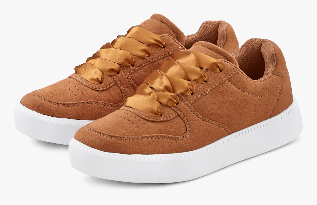 LASCANA Sneaker - camelfarben