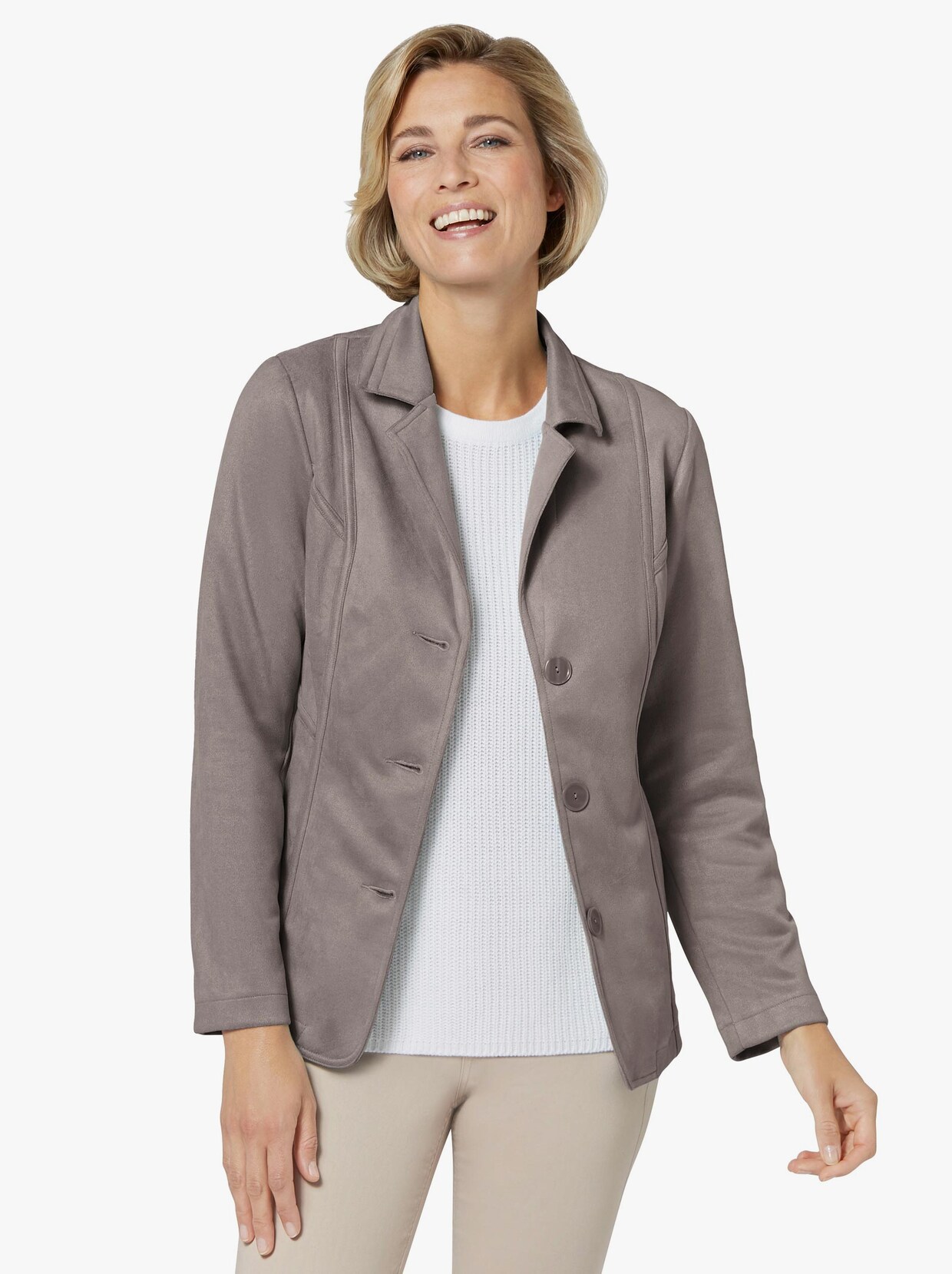 Blazer - taupe