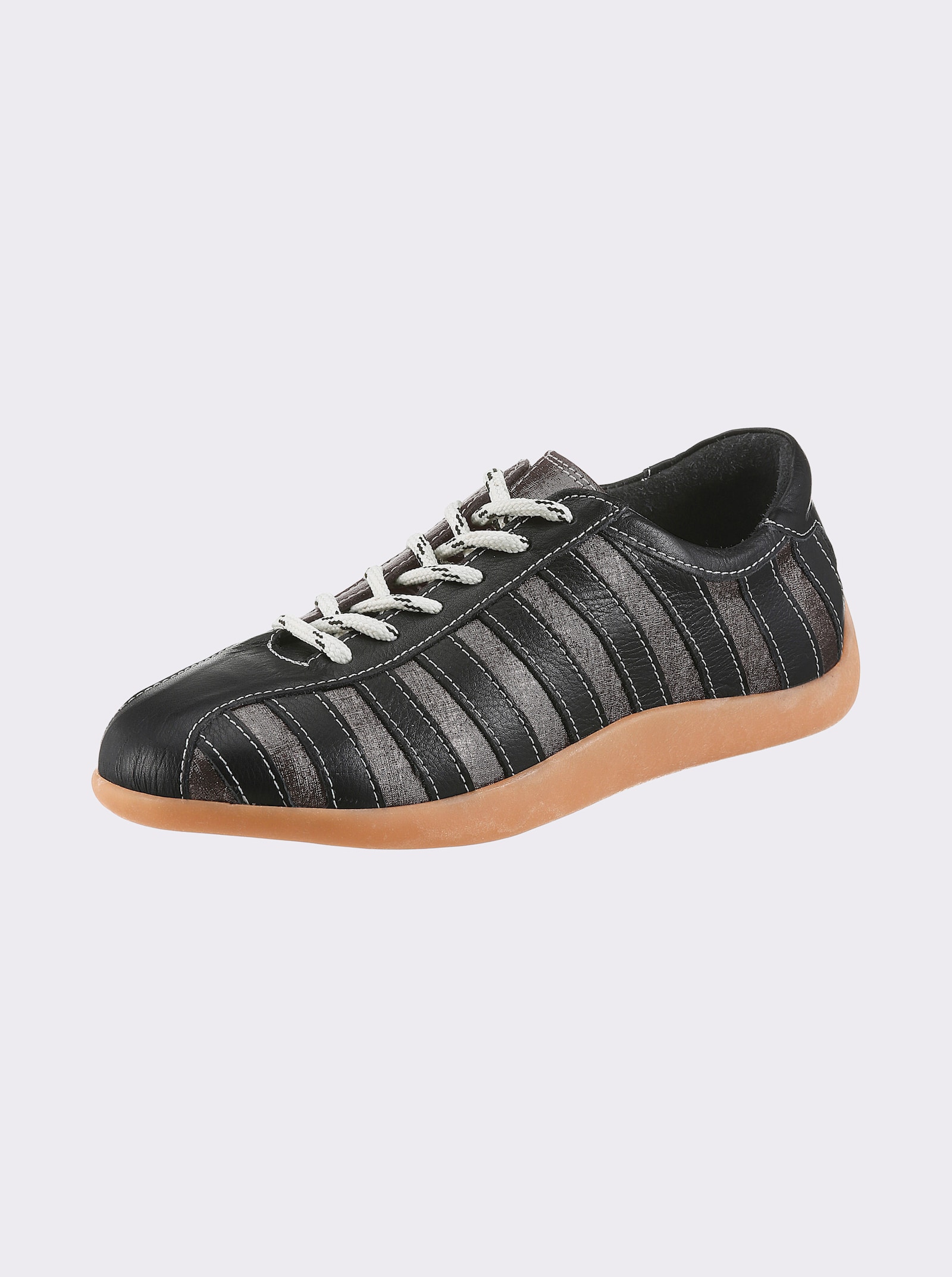 Gemini Schnürschuh mit Polsterung - schwarz