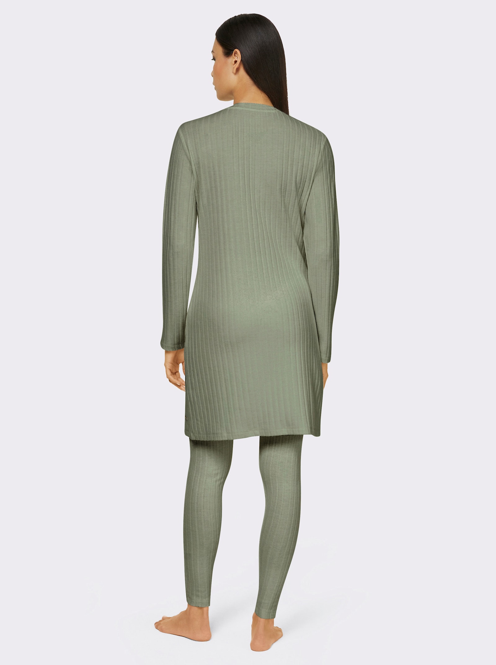 feel good Longshirt - lindgrün