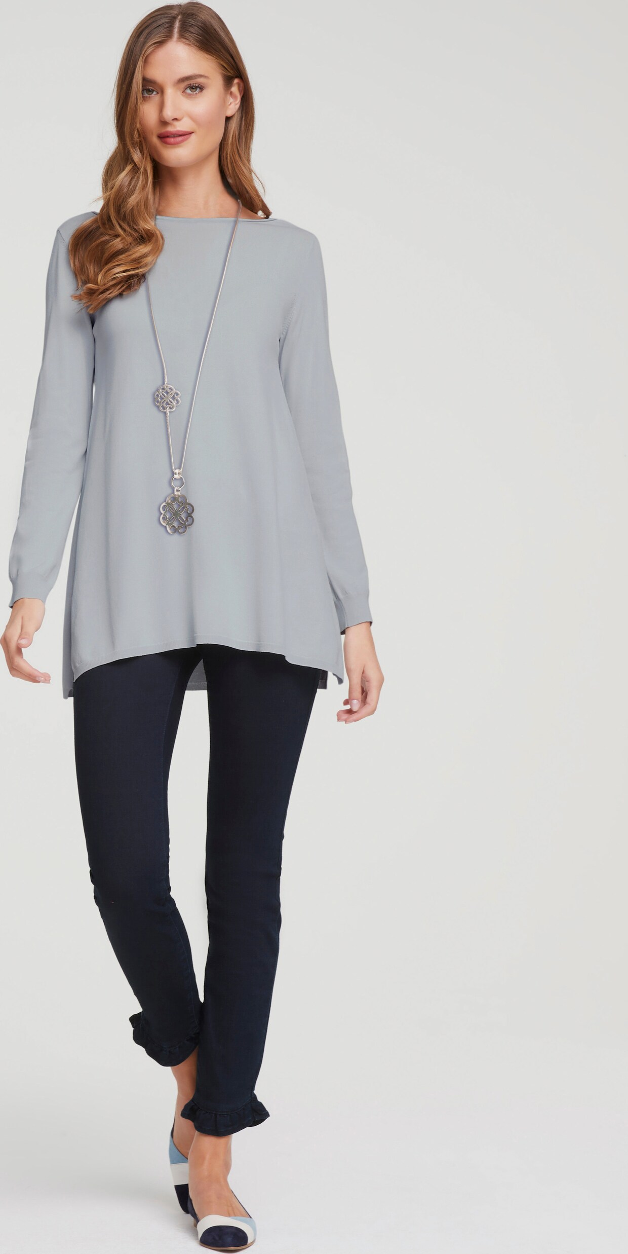 heine Oversized Pullover - softbleu