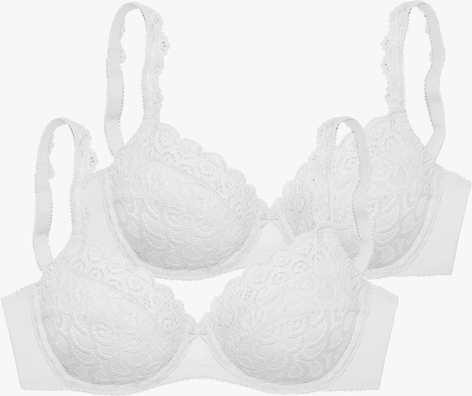 petite fleur Bügel-BH - 2xweiß