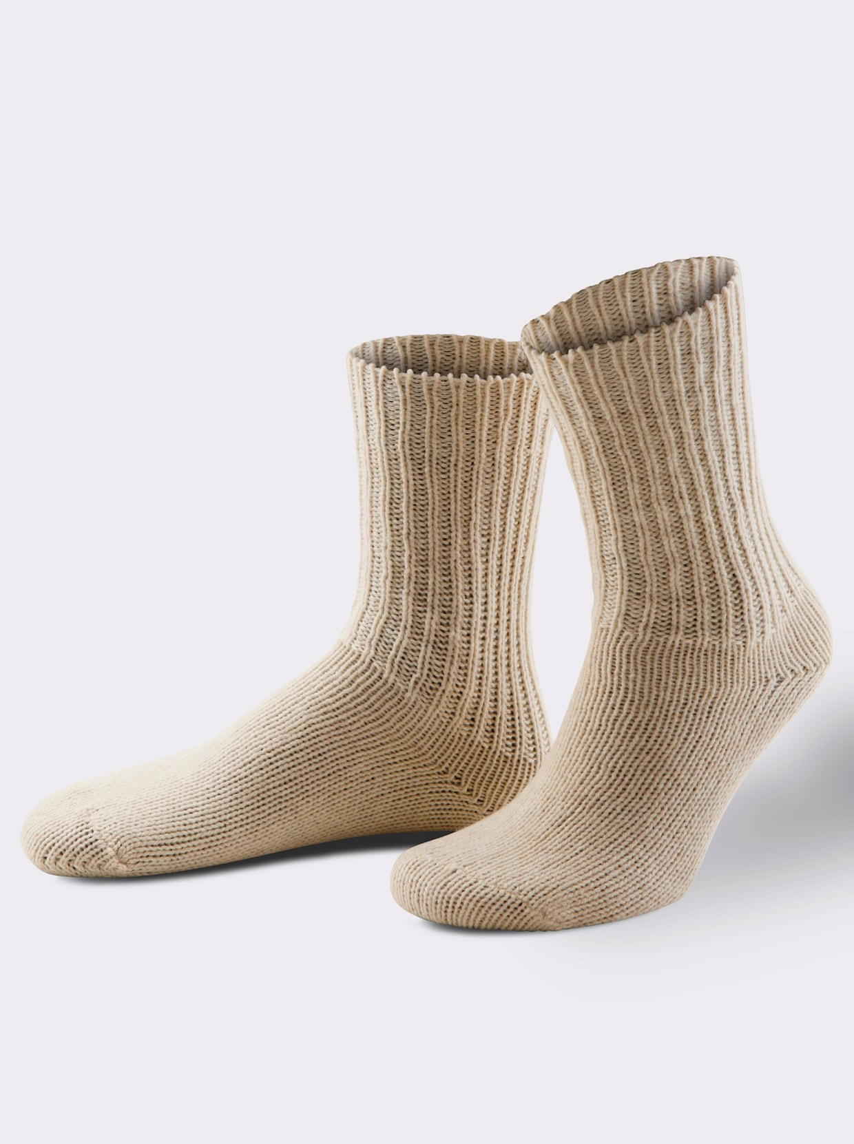 wäschepur damsockor - beige