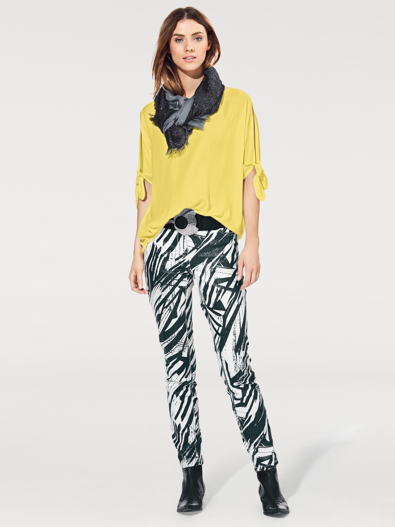 heine Comfortabele blouse - geel