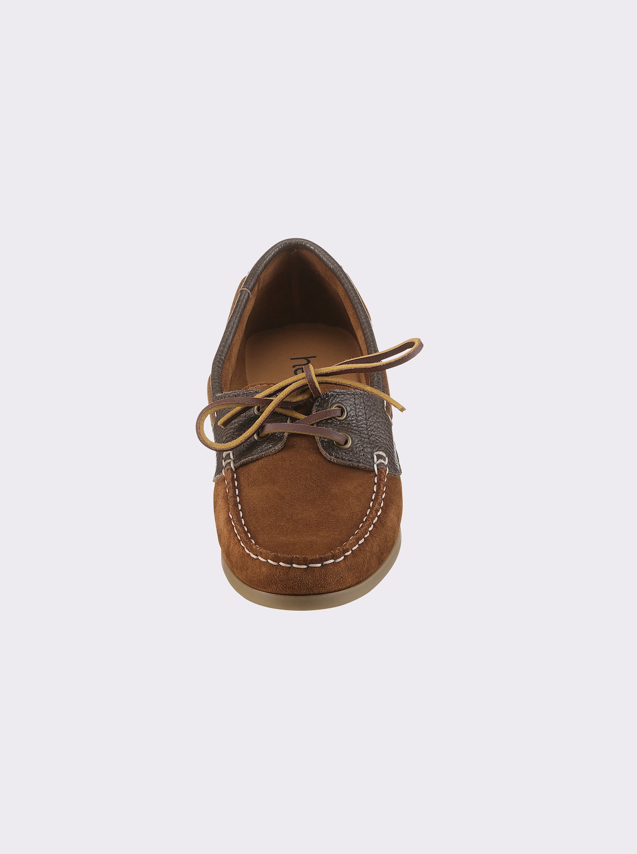 heine instapper - cognac/donkerbruin